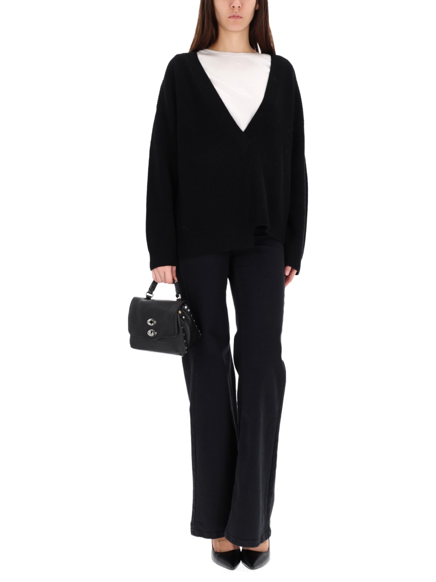 "YUMBO" SHIRT AI251619WO10BK (ZONA20 / ニット・セーター・カーディガン ) | ZONA20 (ゾーナヴェンティ)(1)