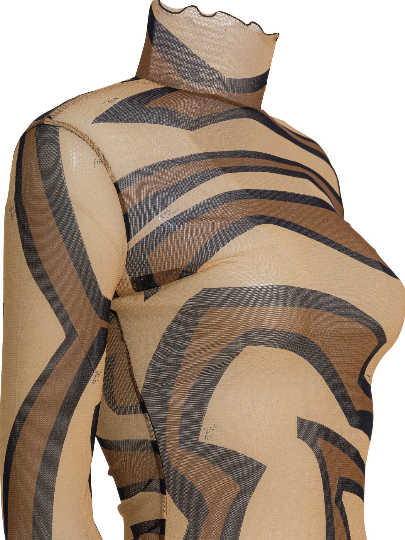 Labirinto print tulle T-shirt 5UJM155U749050 (Emilio Pucci / Tシャツ・カットソー ) | Emilio Pucci (エミリオプッチ)(3)