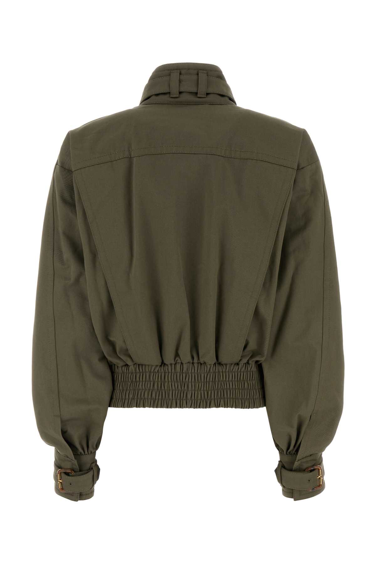 Army green cotton Hypnotic bomber jacket 4762JF251KHA (ZIMMERMANN / カジュアルジャケット ) | ZIMMERMANN (ジマーマン)(1)
