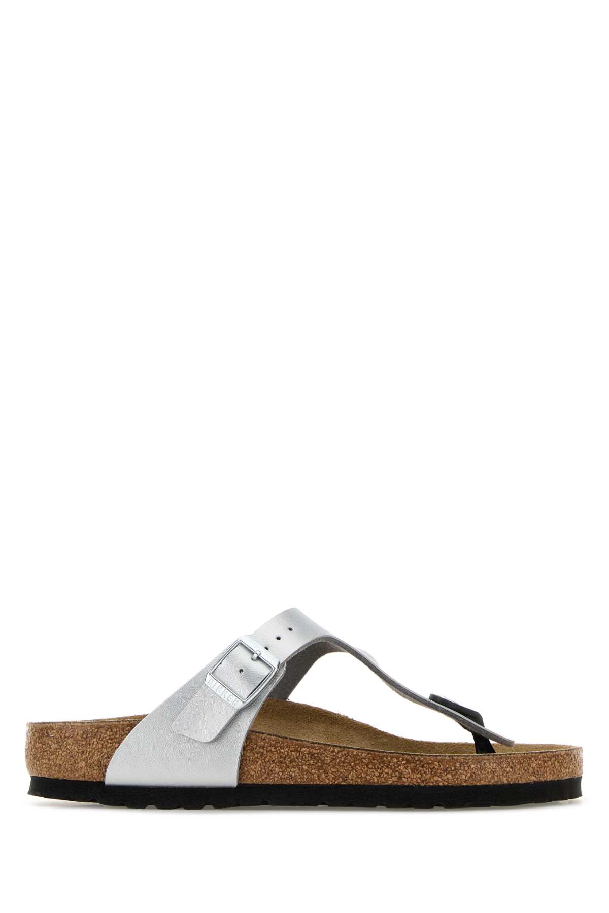 Silver leather Gizeh thong slippers 043851SILVER (BIRKENSTOCK / サンダル ) | BIRKENSTOCK (ビルケンシュトック)