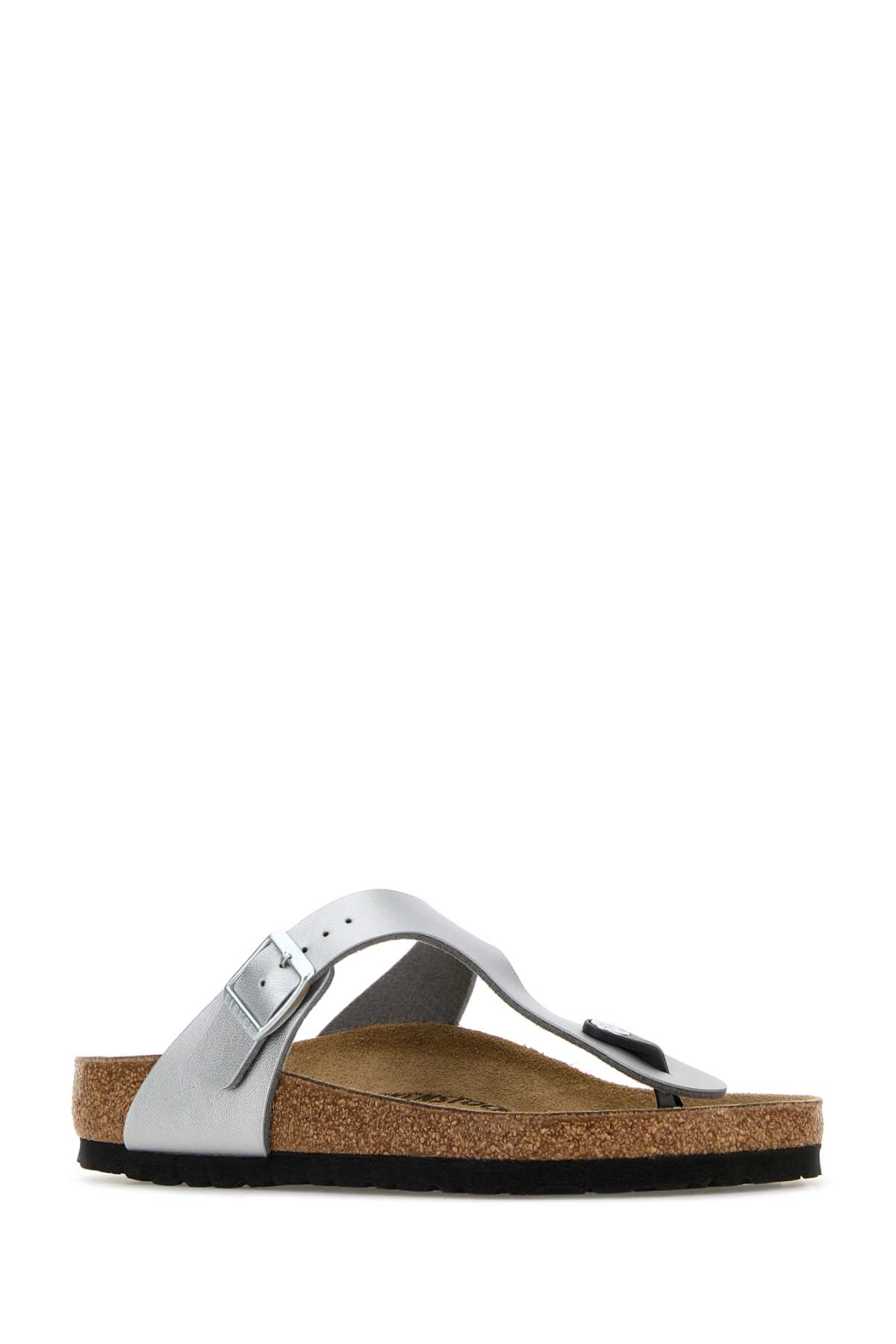 Silver leather Gizeh thong slippers 043851SILVER (BIRKENSTOCK / サンダル ) | BIRKENSTOCK (ビルケンシュトック)(1)