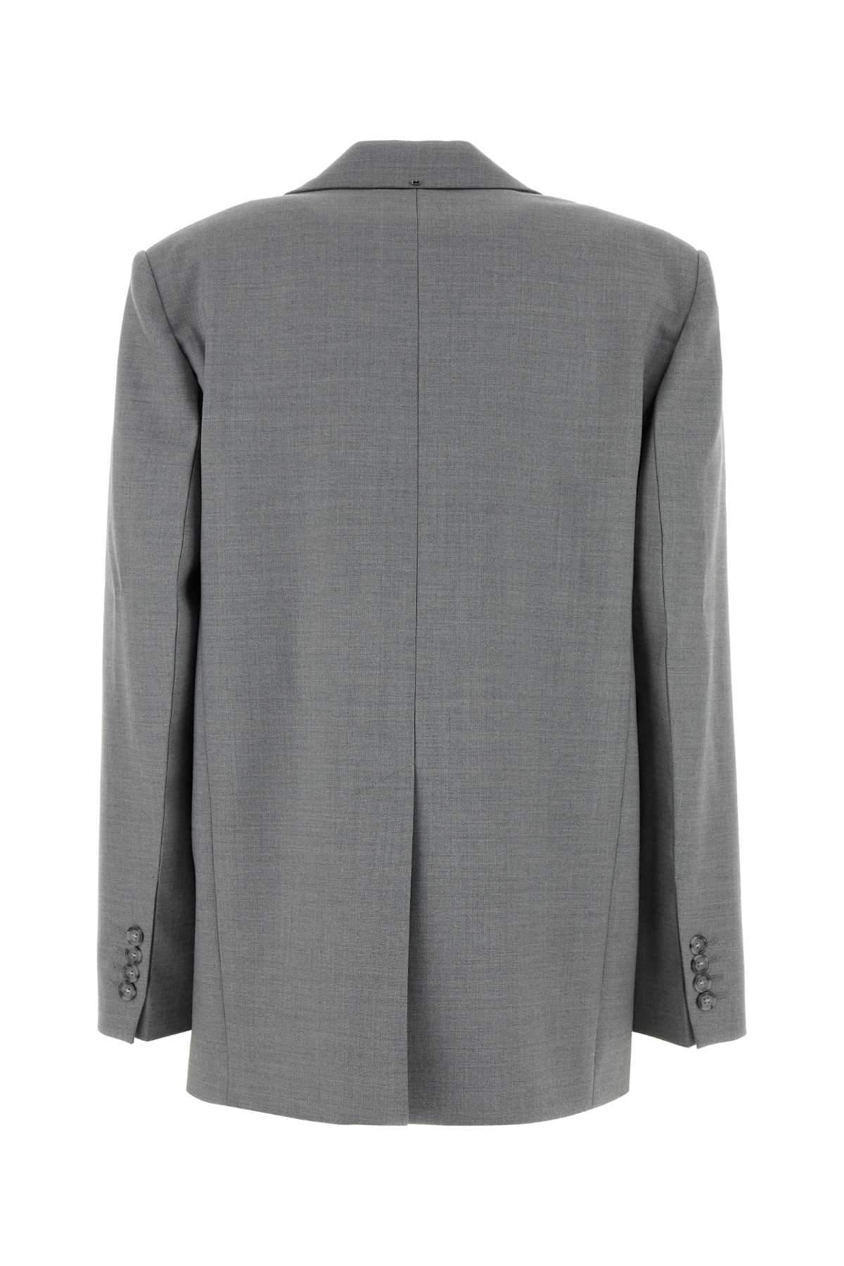 Grey wool Baffo blazer 2422046032600016 (Sportmax / ブレザー・ジャケット ) | Sportmax (スポーツマックス)(1)