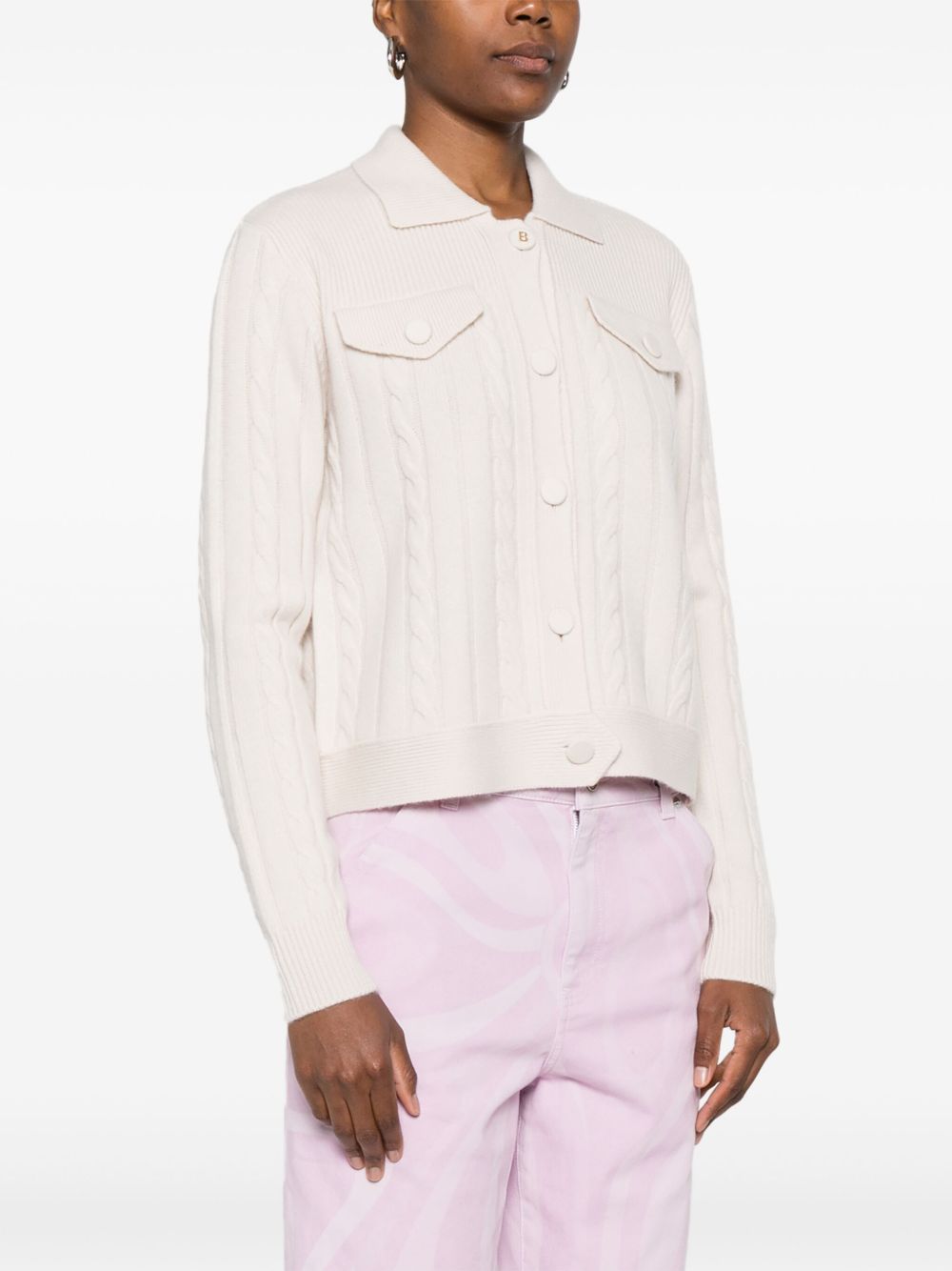 Blugirl Sweaters Beige RF5249MA38R30003 (BLUGIRL / ニット・セーター・カーディガン ) | BLUGIRL (ブルーガール)(4)