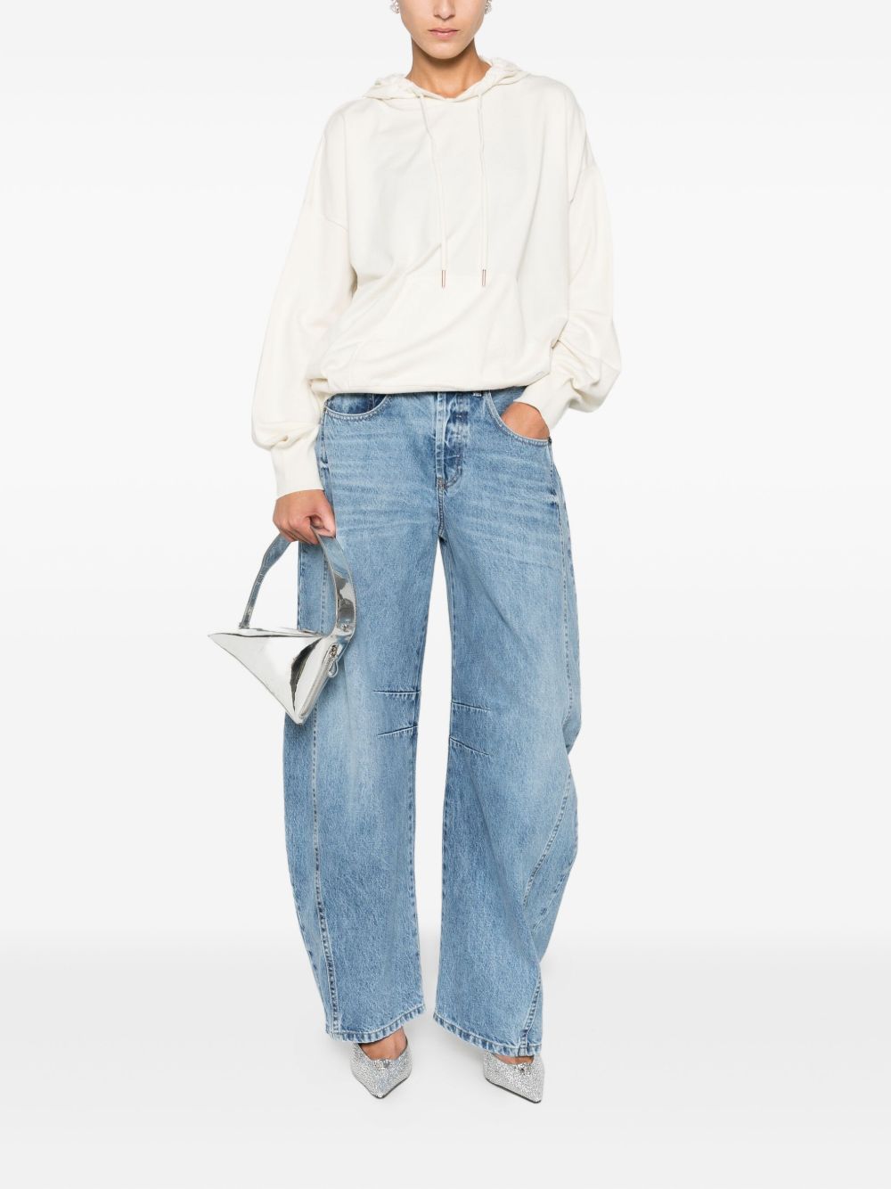 Blugirl Sweaters White RF5224MA41R14300 (BLUGIRL / スウェット・フーディー ) | BLUGIRL (ブルーガール)(3)