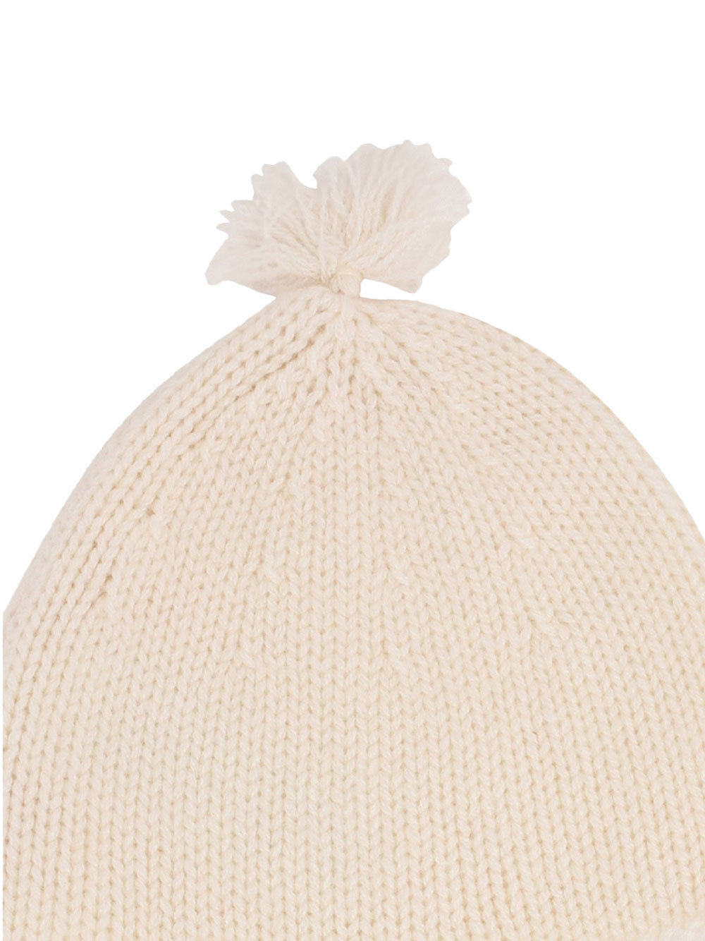 UNISEX BABY CASHMERE BEANIE HAT WITH POMPOMS PEBDA2737BO002 (Bonpoint / 帽子 ) | Bonpoint (ボンポワン)(1)