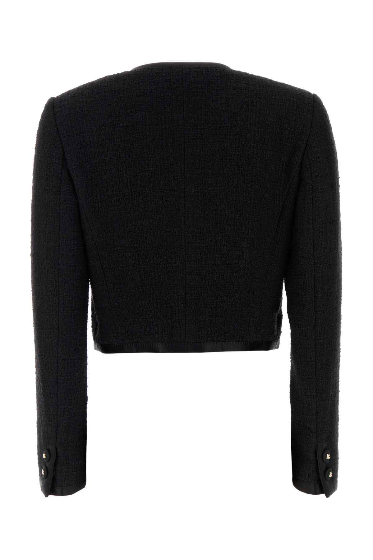 Black boucle blazer F27GOTGDDBZN0000 (Dolce & Gabbana / カジュアルジャケット ) | Dolce & Gabbana (ドルチェガッバーナ)(1)