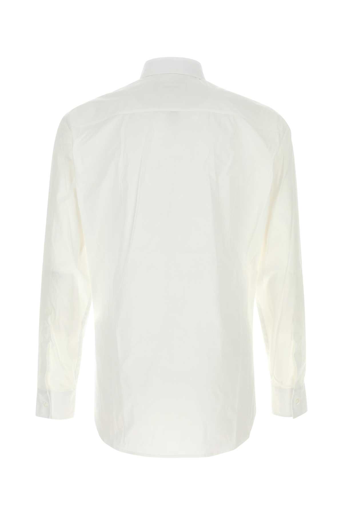 White stretch poplin shirt S74DM0659S44131100 (Dsquared2 / シャツ・ブラウス ) | Dsquared2 (ディースクエアード)(1)