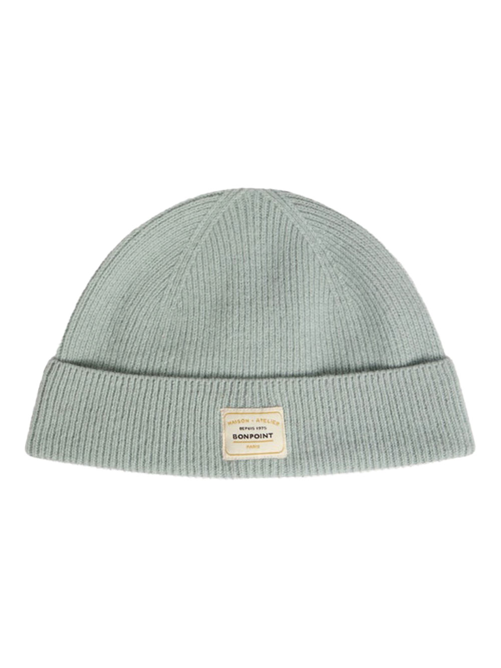 BENNY RIBBED WOOL BEANIE WITH LOGO PATCH W05BACK00004012 (Bonpoint / 帽子 ) | Bonpoint (ボンポワン)