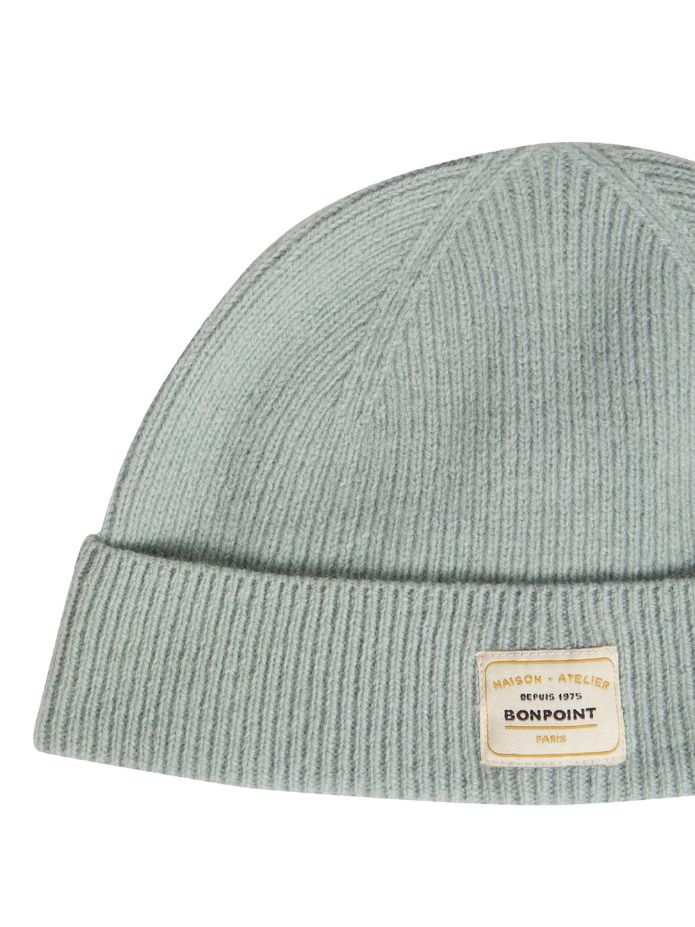 BENNY RIBBED WOOL BEANIE WITH LOGO PATCH W05BACK00004012 (Bonpoint / 帽子 ) | Bonpoint (ボンポワン)(1)