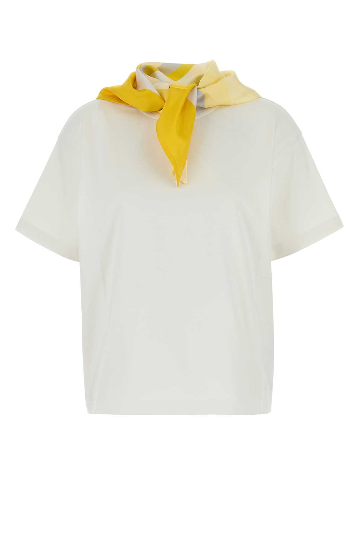 White cotton t-shirt 825353V5EO19011 (Bottega Veneta / Tシャツ・カットソー ) | Bottega Veneta (ボッテガ・ヴェネタ)