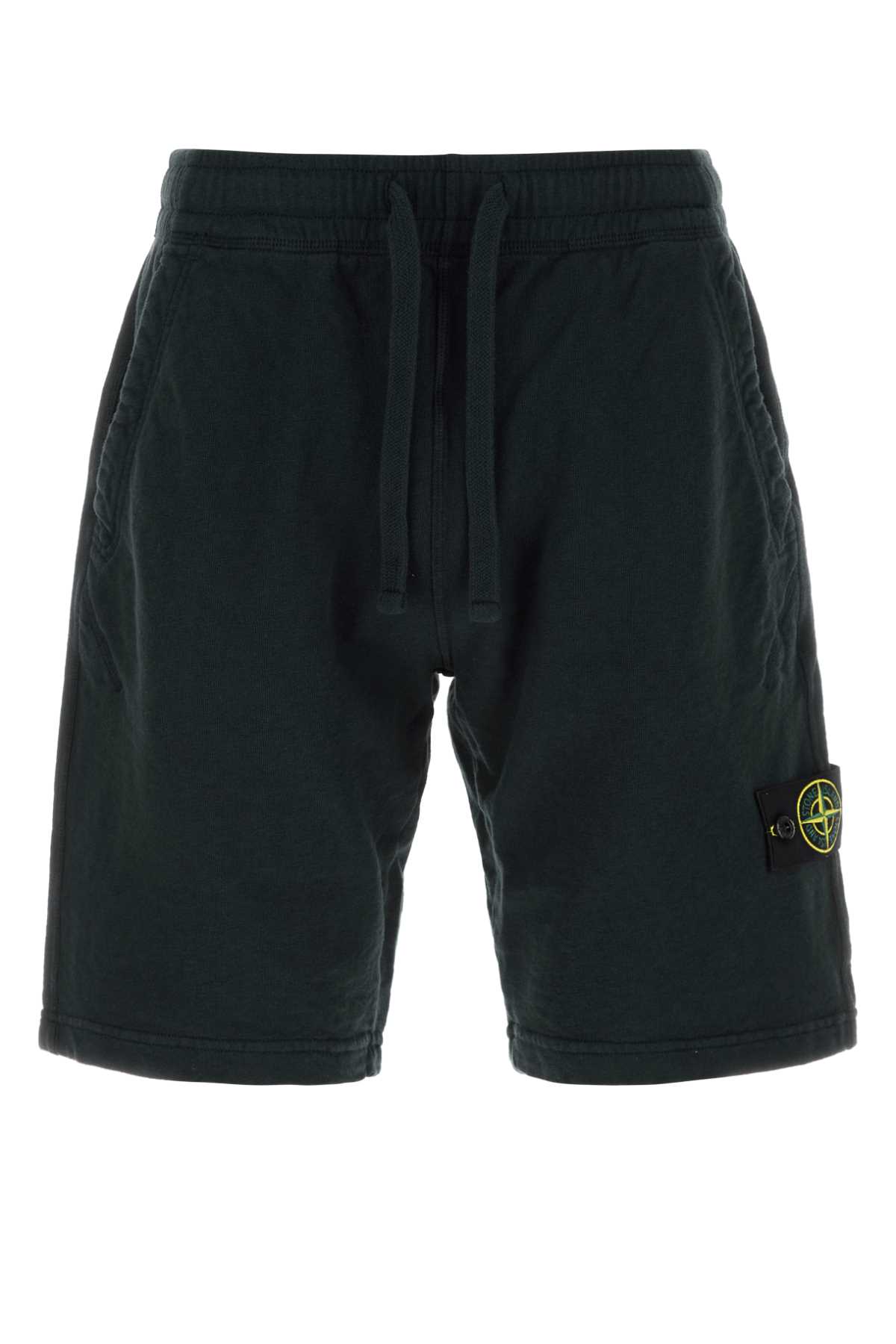 lack cotton bermuda shorts 620000960V0029 (STONE ISLAND / ショートパンツ ) | STONE ISLAND (ストーンアイランド)