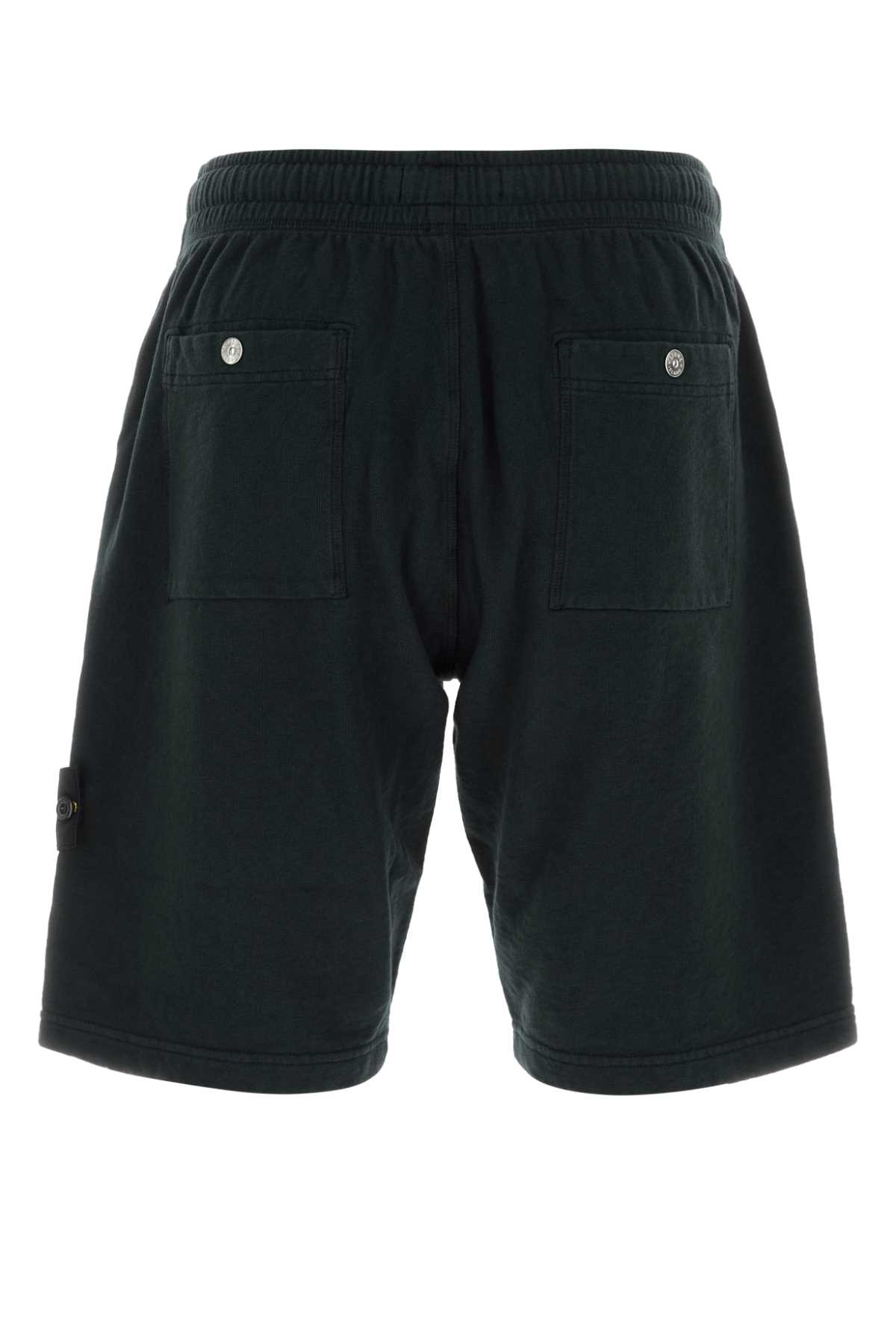 lack cotton bermuda shorts 620000960V0029 (STONE ISLAND / ショートパンツ ) | STONE ISLAND (ストーンアイランド)(1)
