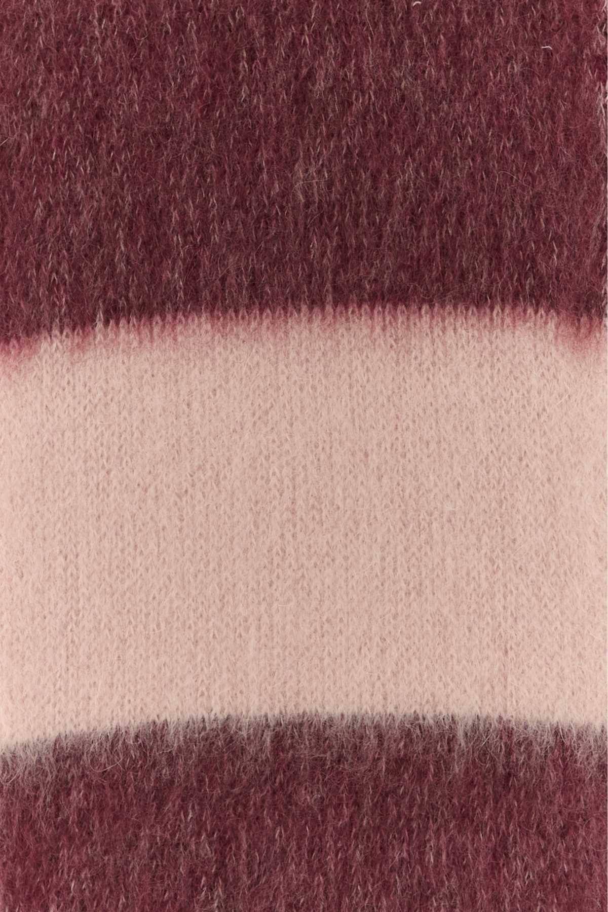 Embroidered mohair blend scarf 5FS0942CVEF04BG (MIU MIU / スカーフ・マフラー ) | MIU MIU (ミュウミュウ)(2)