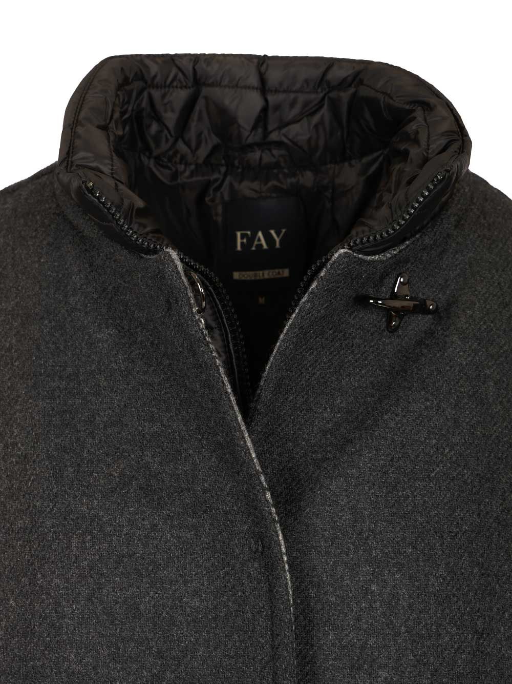 Double Cap with Quilted Details NAW16513270XMLB801B801 (Fay / コート ) | Fay (フェイ)(4)