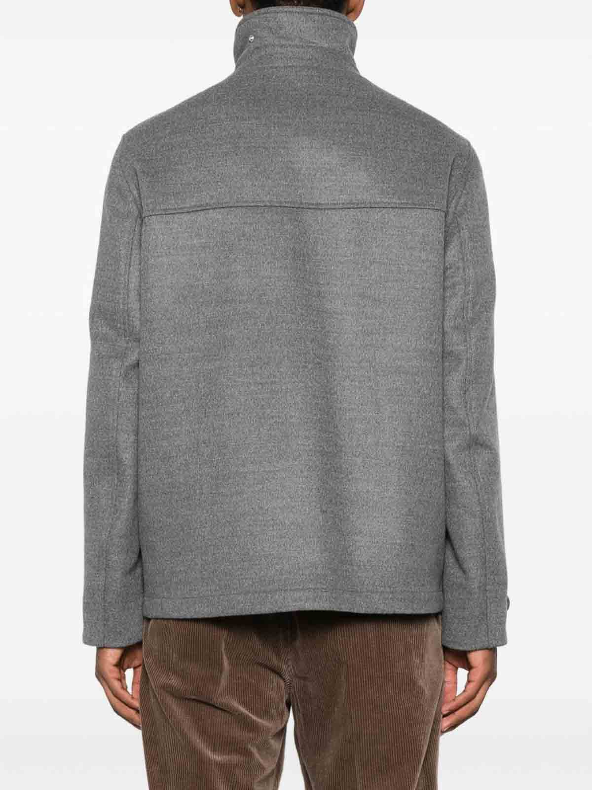 Pure Gray Wool Jacket MY4966382CL717 (Brunello Cucinelli / カジュアルジャケット ) | Brunello Cucinelli (ブルネロ・クチネリ)(1)