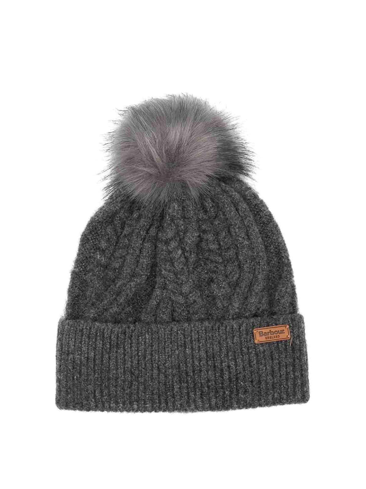Knit Pom Pom Hat LHA0555GY11 (Barbour / 帽子 ) | Barbour (バブアー)