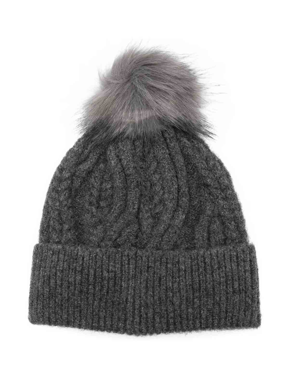Knit Pom Pom Hat LHA0555GY11 (Barbour / 帽子 ) | Barbour (バブアー)(2)