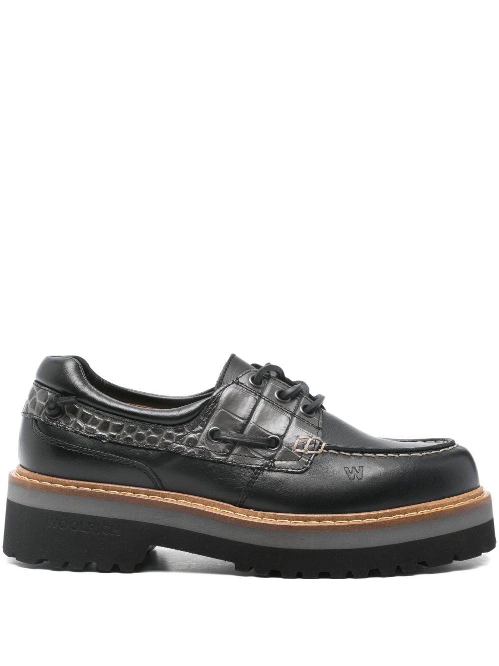 Woolrich Flat shoes Black WFW252590BJ0AJ (WOOLRICH / レースアップ ) | WOOLRICH (ウールリッチ)
