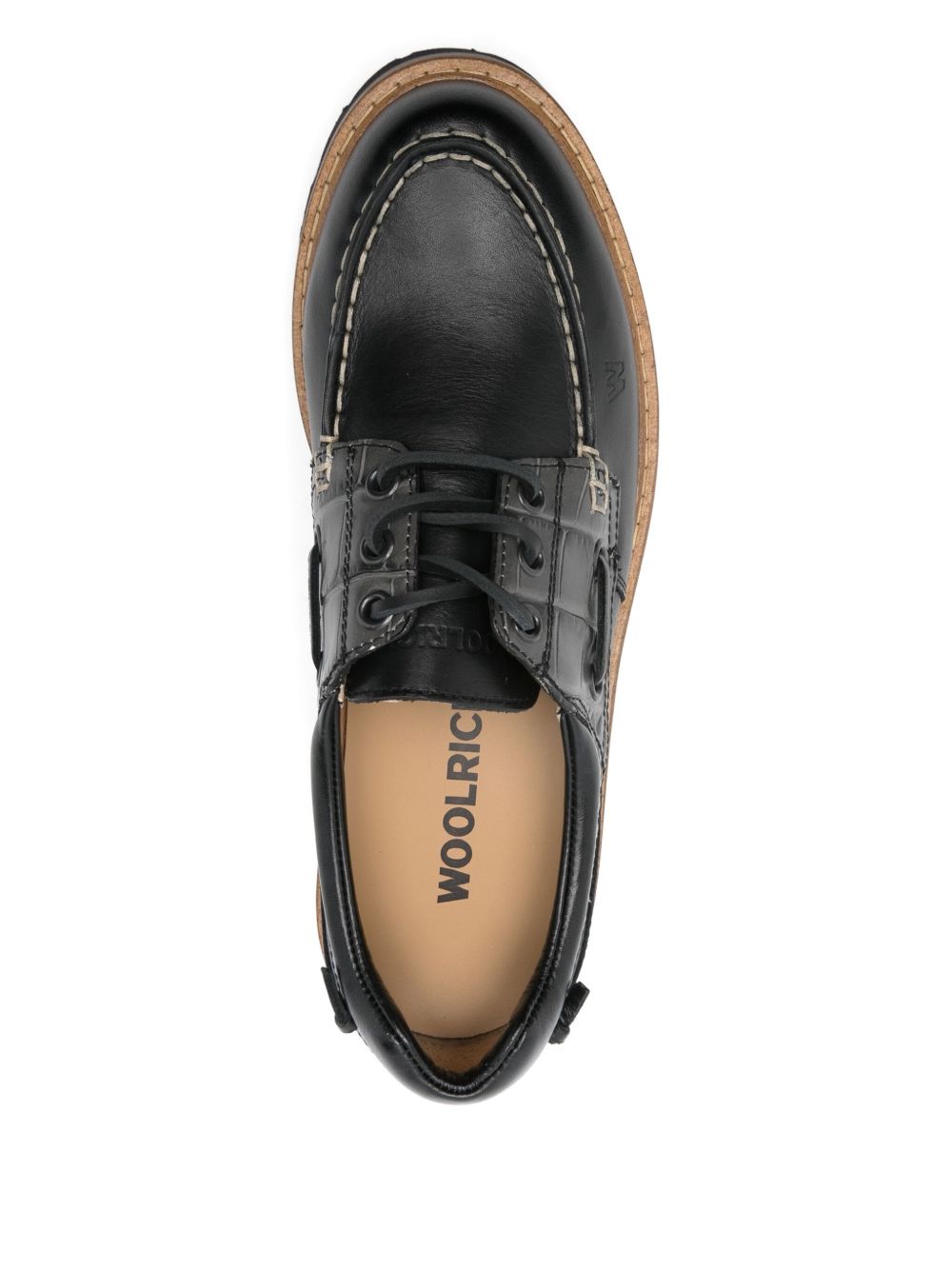 Woolrich Flat shoes Black WFW252590BJ0AJ (WOOLRICH / レースアップ ) | WOOLRICH (ウールリッチ)(2)