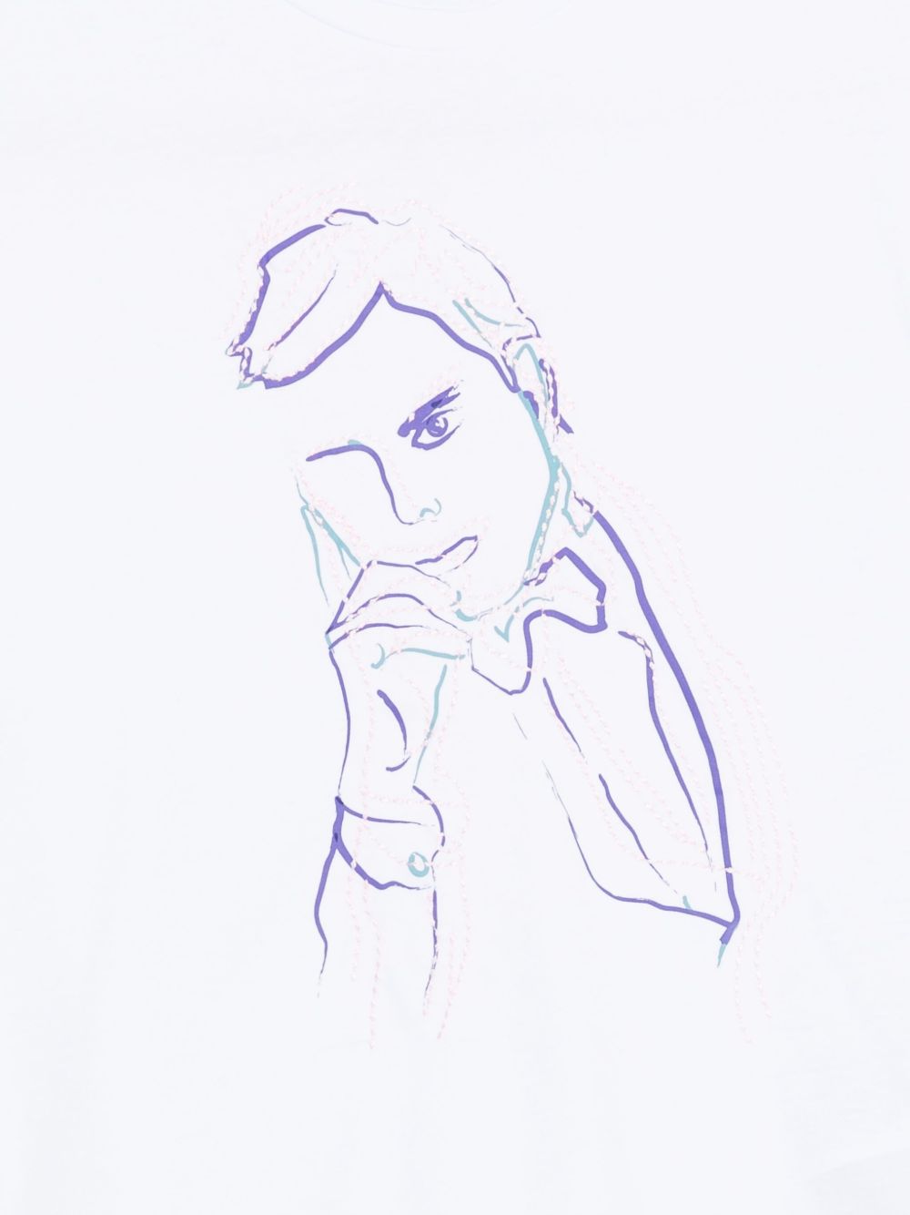 Emporio Armani T-shirts and Polos White EW001528AF12597U0002 (EMPORIO ARMANI / Tシャツ・カットソー ) | EMPORIO ARMANI (エンポリオ アルマーニ)(2)