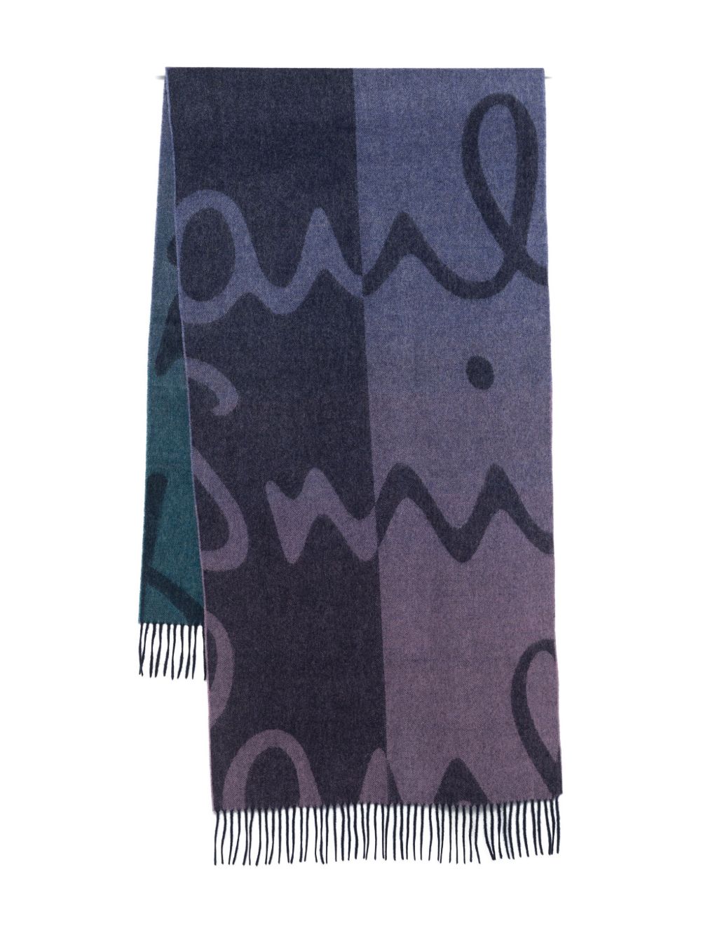 Paul Smith Scarfs Blue W1A250KT80647 (Paul Smith / スカーフ・マフラー ) | Paul Smith (ポール・スミス)