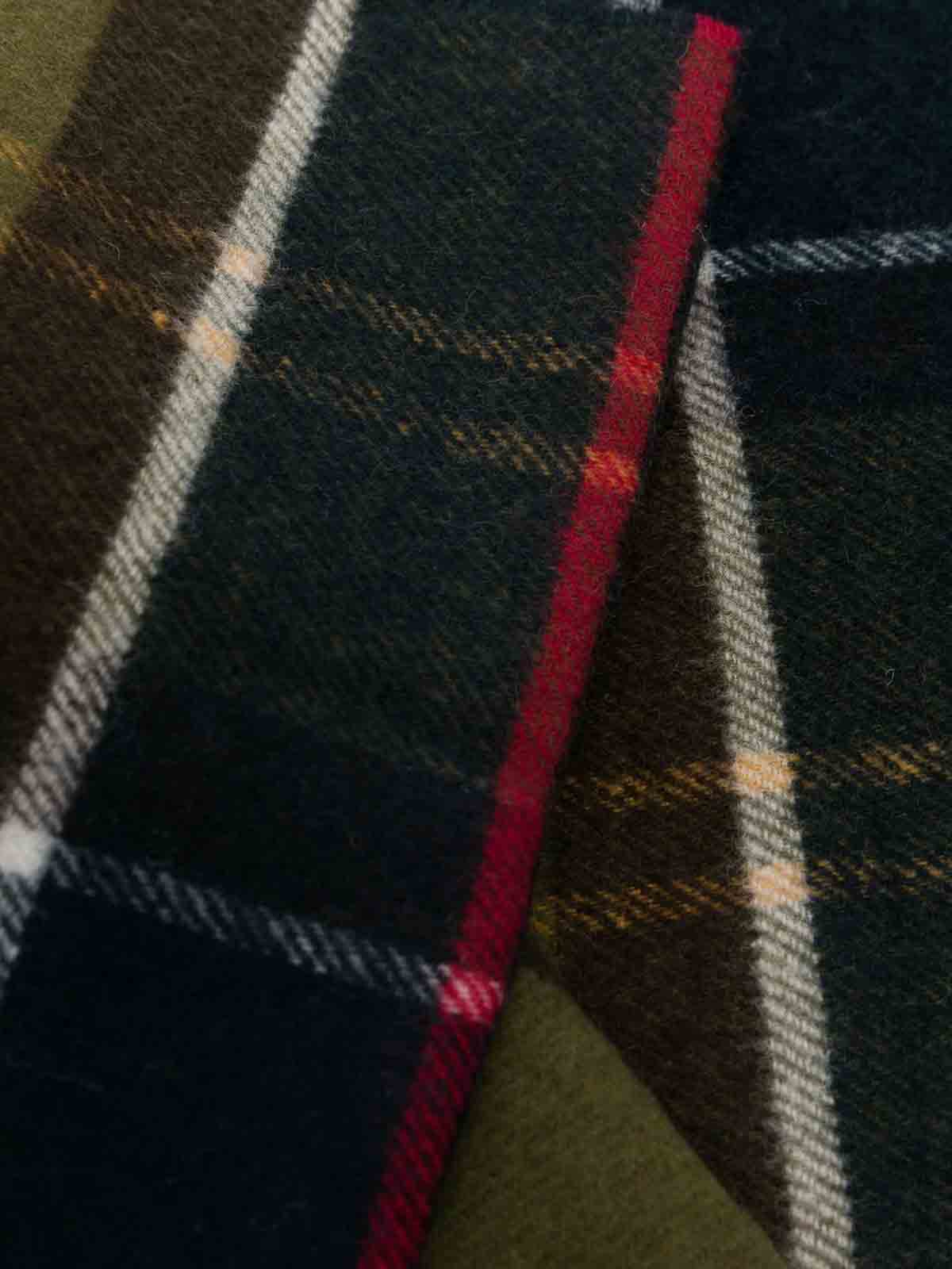 Tartan Wool Blend Scarf With Fringes USC0324TN11 (Barbour / スカーフ・マフラー ) | Barbour (バブアー)(1)
