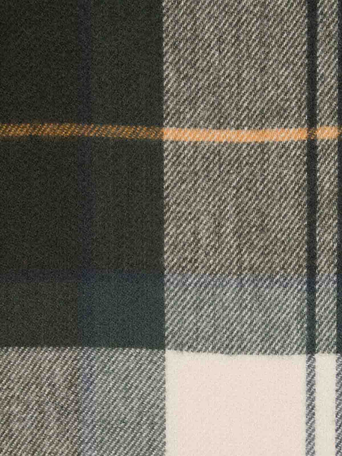 Green Fringed Checked Scarf LSC0426TN51 (Barbour / スカーフ・マフラー ) | Barbour (バブアー)(1)