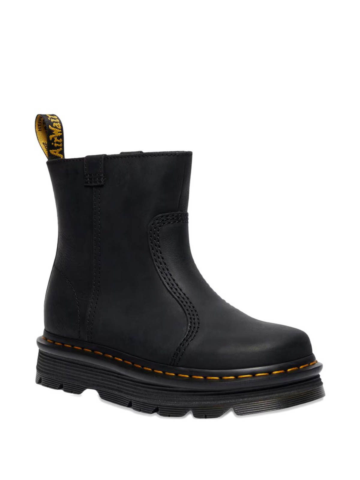 Zebzag Rigger Ankle Boots In Black Leather 42662001 (DR.MARTENS / ブーツ ) | DR.MARTENS (ドクターマーチン)(4)