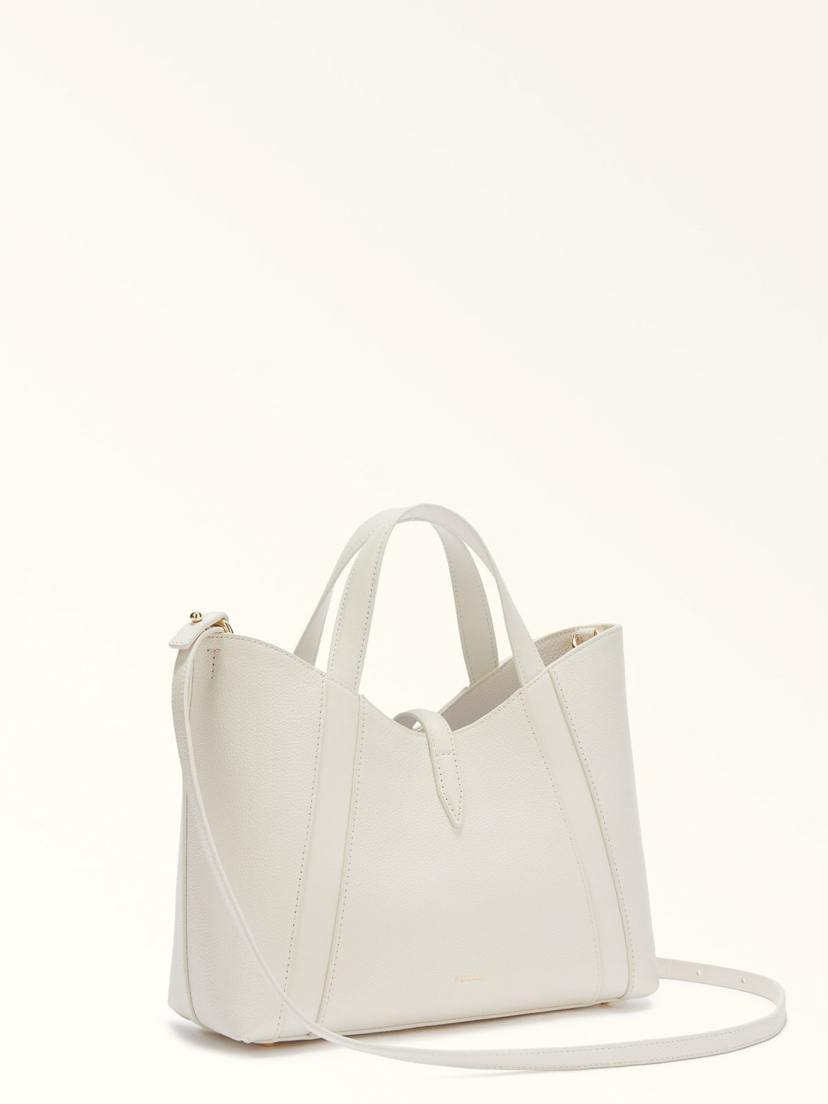 Hand bag drop s tote in leather cream color WB01789BX3353PNN00 (FURLA / ハンドバッグ・ショルダーバッグ ) | FURLA (フルラ)(3)