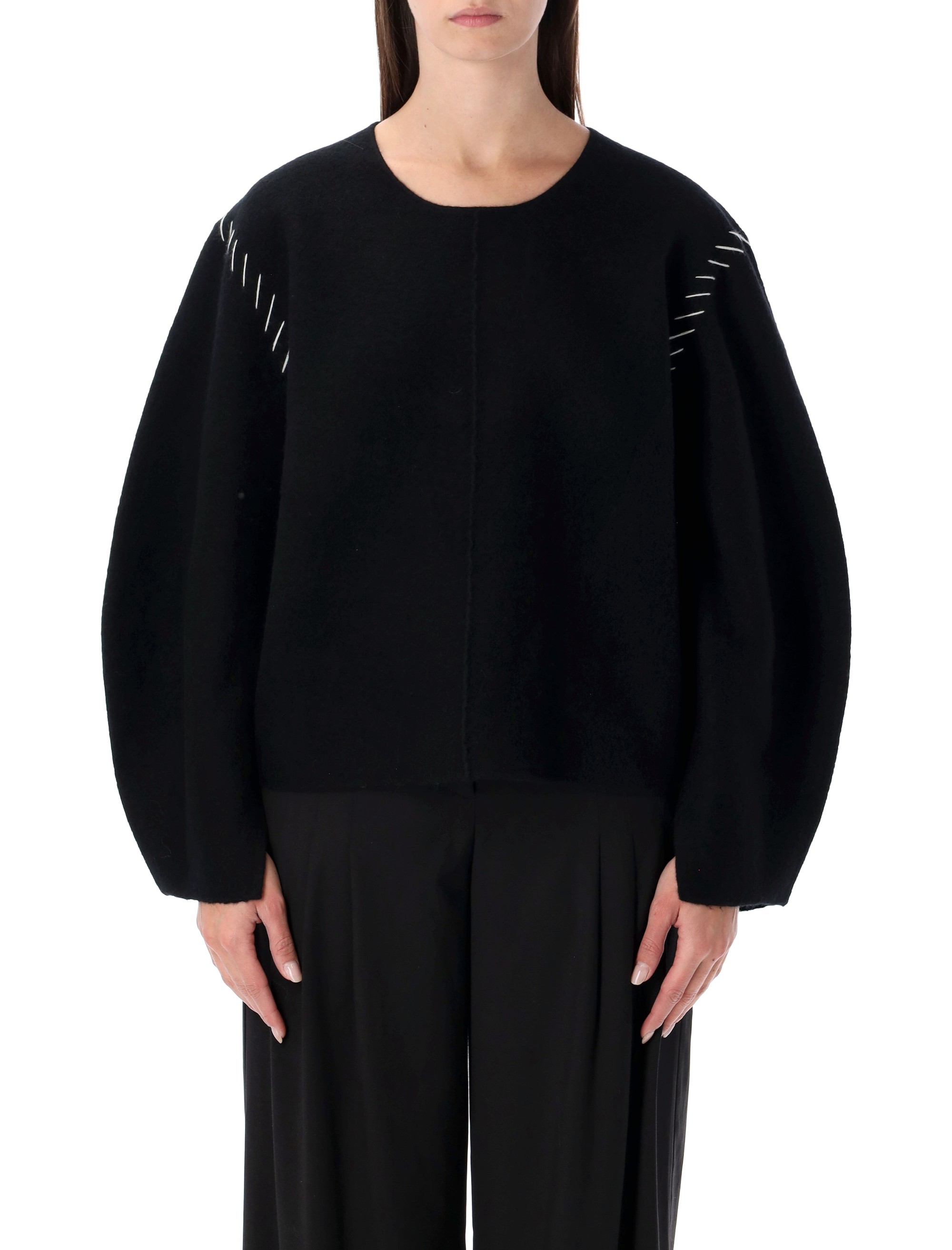 THE GARMENT Sweaters Black 21089050 (THE GARMENT / ニット・セーター・カーディガン ) | THE GARMENT (ザ ガーメント)