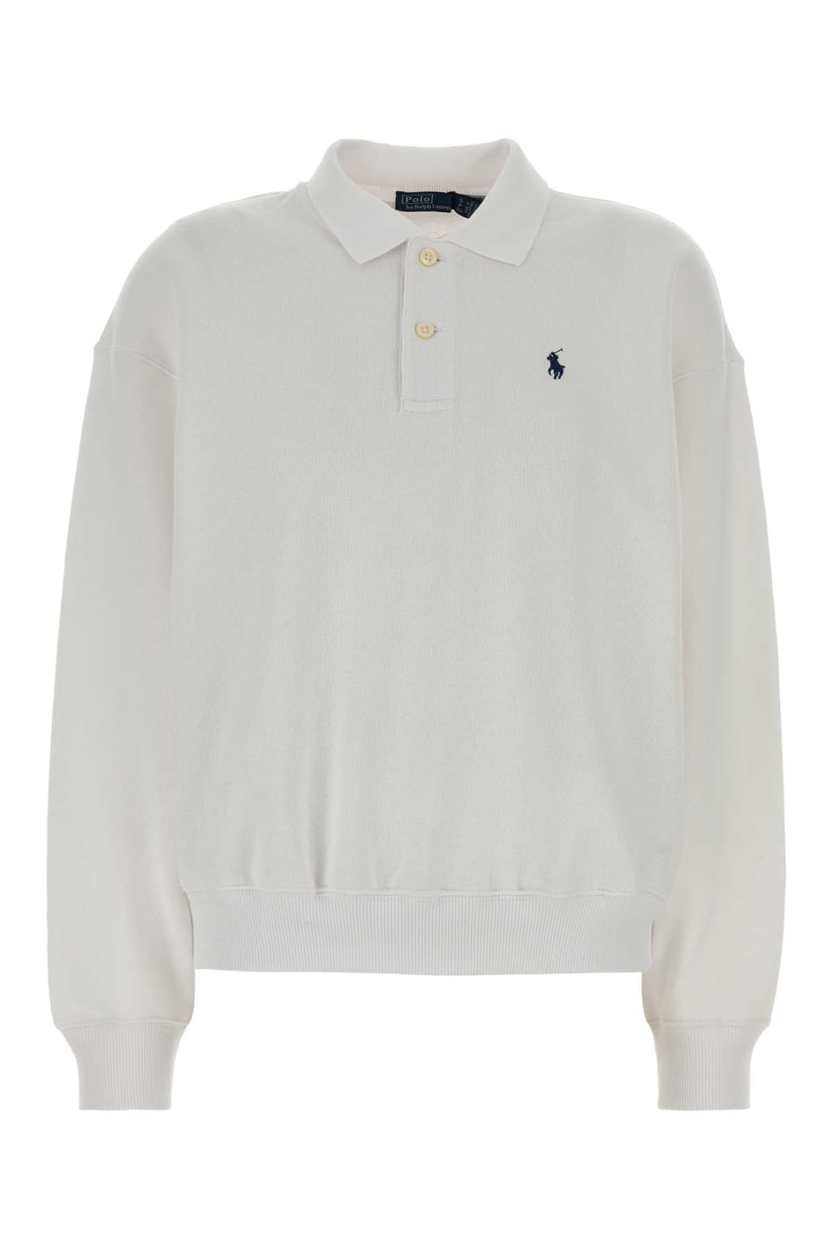 White cotton blend polo shirt 211947966500 (Polo Ralph Lauren / ポロシャツ ) | Polo Ralph Lauren (ポロ ラルフ ローレン)