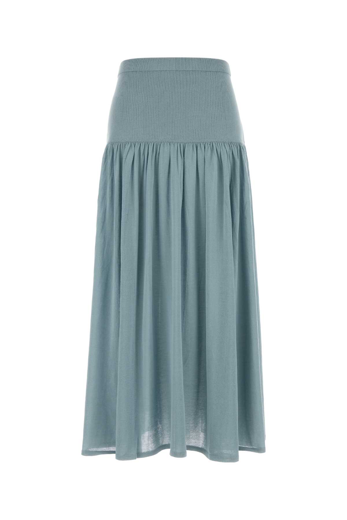 Light blue cotton blend Hypnotic skirt 4896SF251DBL (ZIMMERMANN / スカート ) | ZIMMERMANN (ジマーマン)
