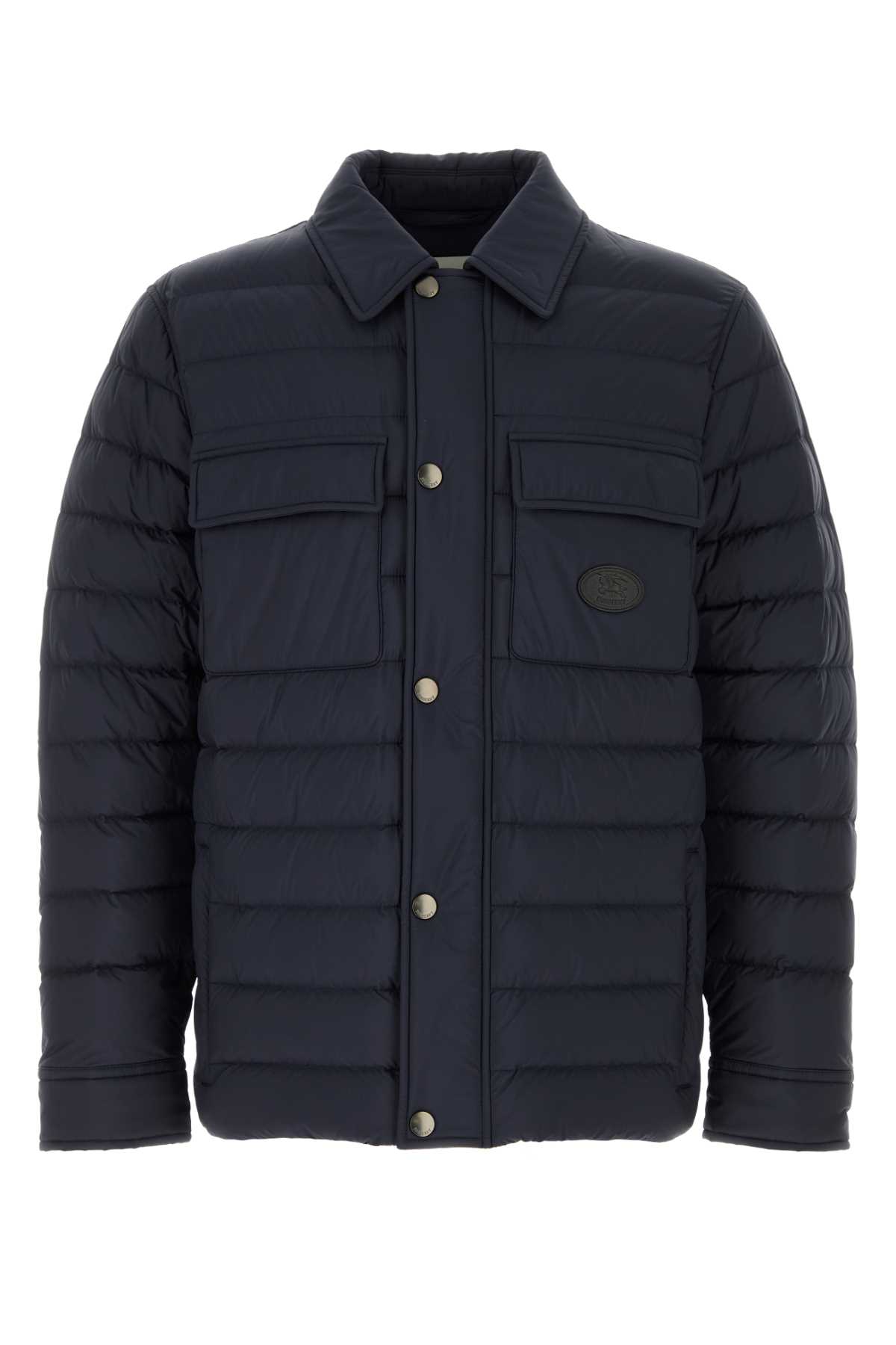 Navy blue nylon down jacket 8115463A1222 (Burberry / ダウンジャケット・コート ) | Burberry (バーバリー)