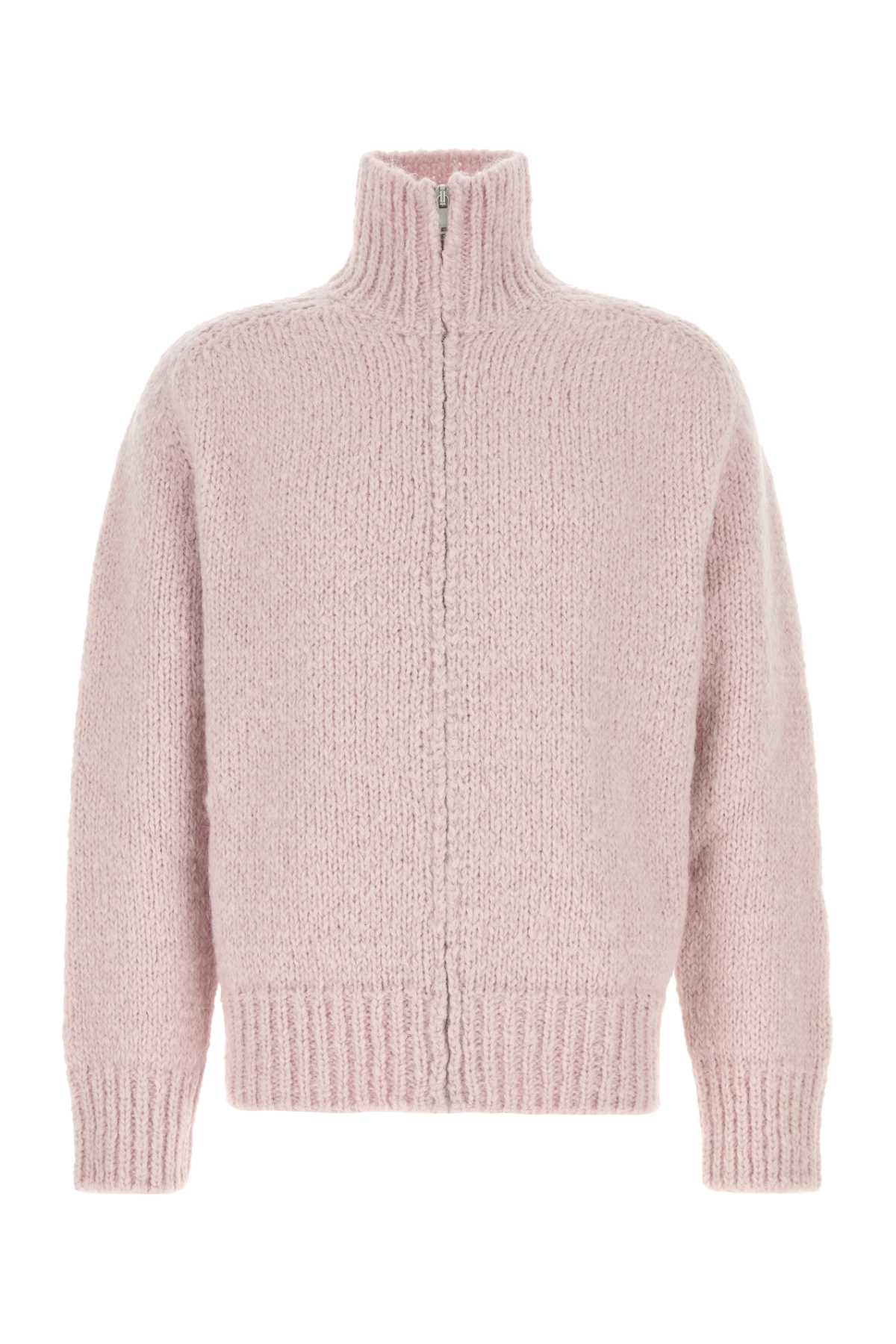 Pastel pink mohair blend cardigan J47HP0016J14733658 (Jil Sander / ニット・セーター・カーディガン ) | Jil Sander (ジルサンダー)