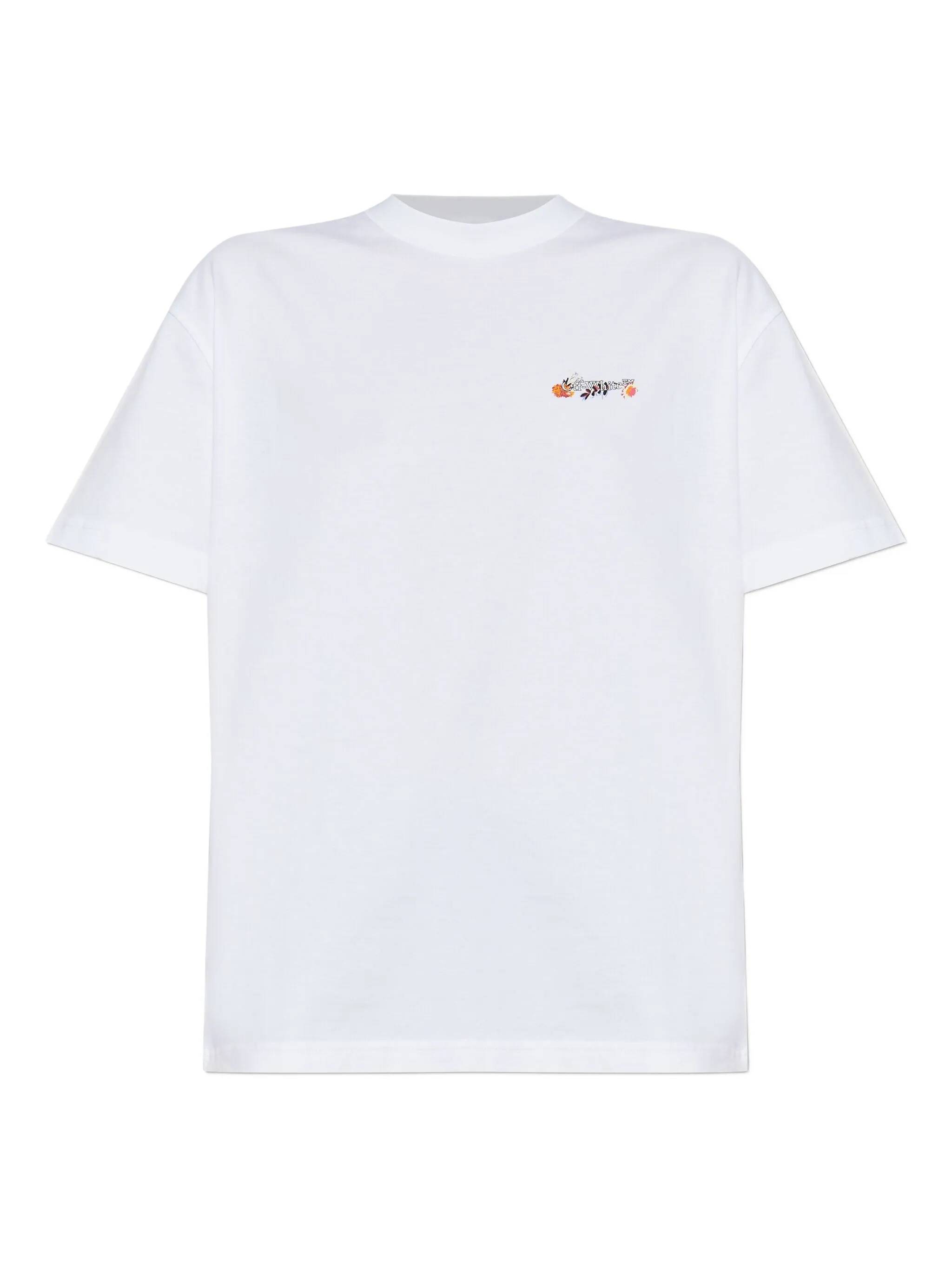 Off White T-shirts and Polos OWAA089F25JER0050110 (Off-White / Tシャツ・カットソー ) | Off-White (オフホワイト)