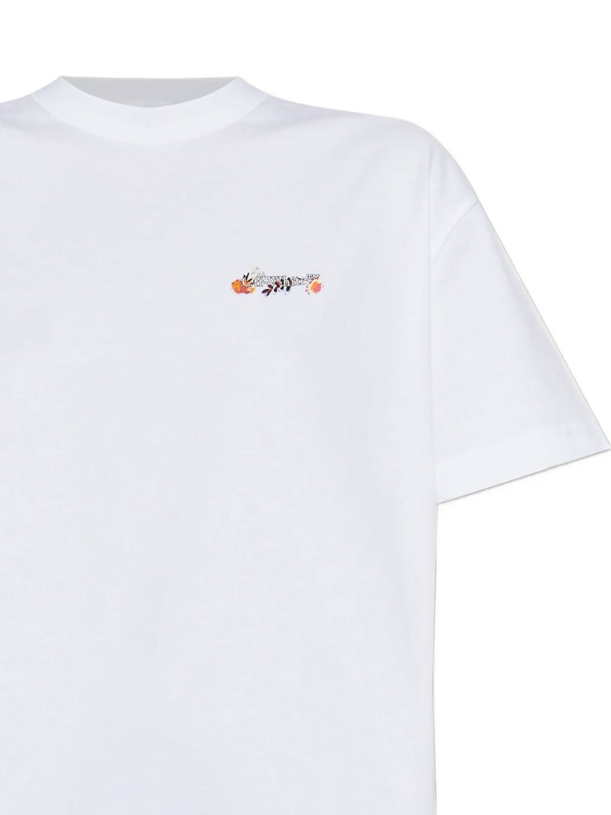 Off White T-shirts and Polos OWAA089F25JER0050110 (Off-White / Tシャツ・カットソー ) | Off-White (オフホワイト)(1)