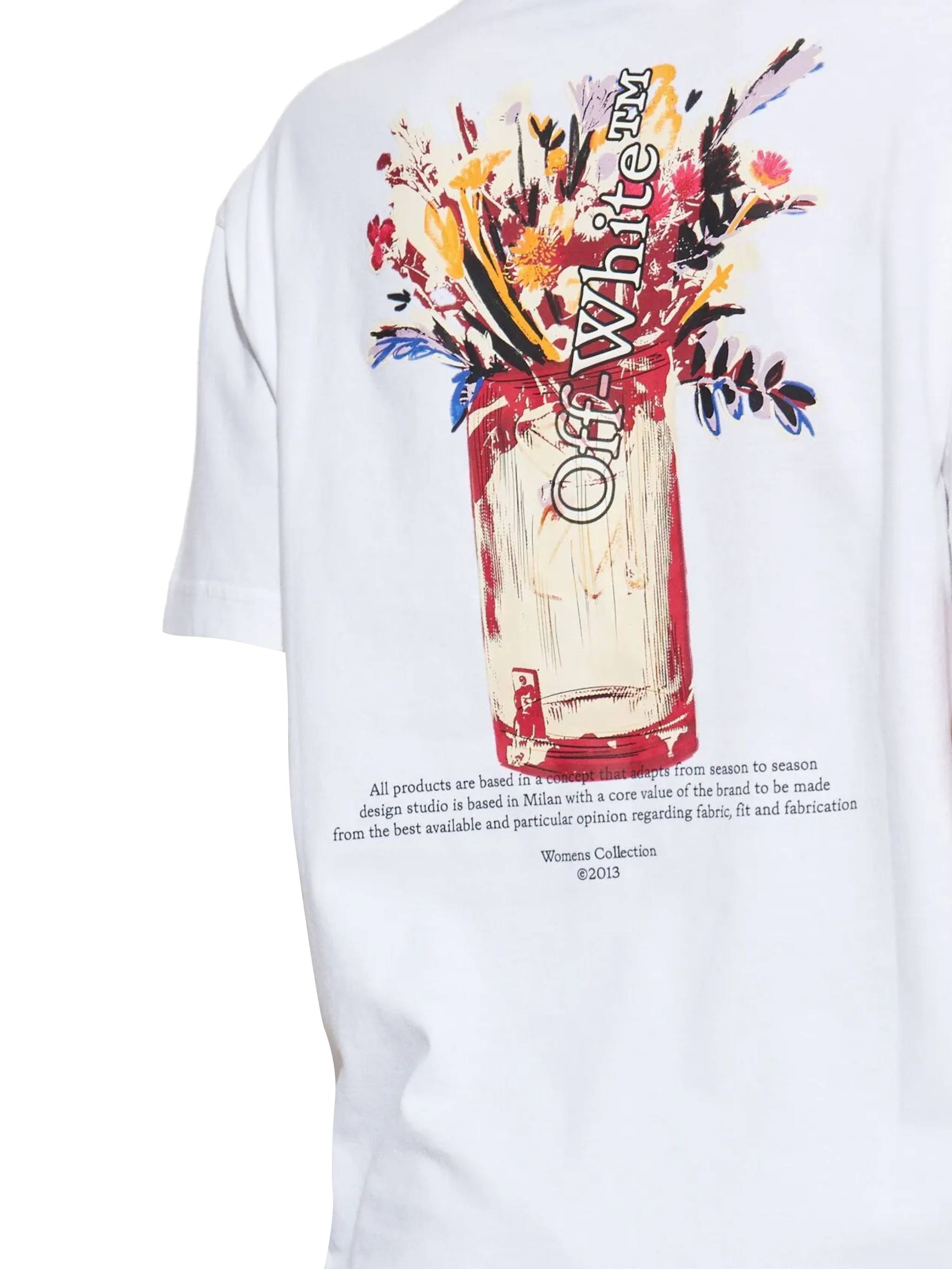 Off White T-shirts and Polos OWAA089F25JER0050110 (Off-White / Tシャツ・カットソー ) | Off-White (オフホワイト)(2)