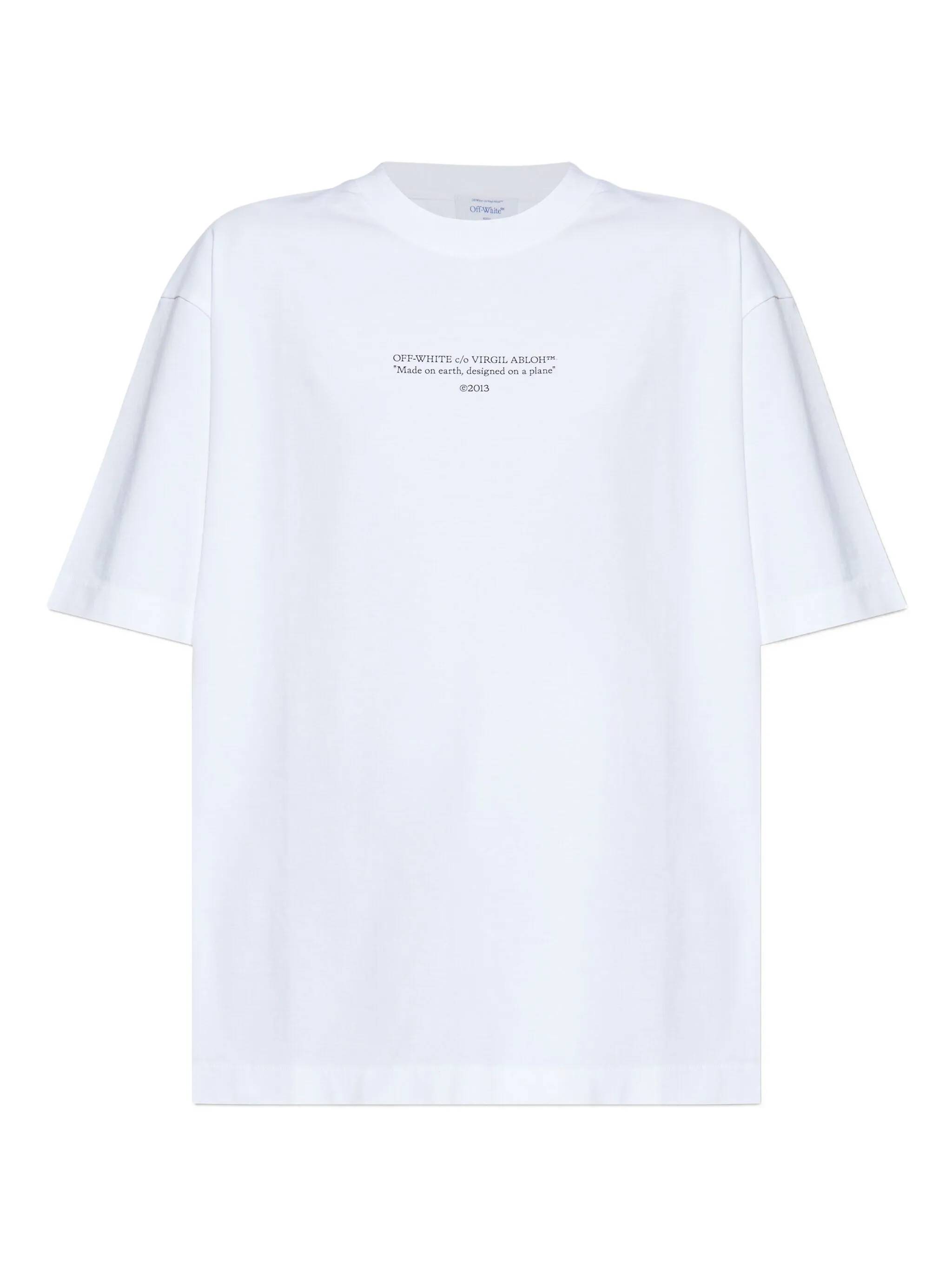 Off White T-shirts and Polos OWAA13FF25JER0030110 (Off-White / Tシャツ・カットソー ) | Off-White (オフホワイト)