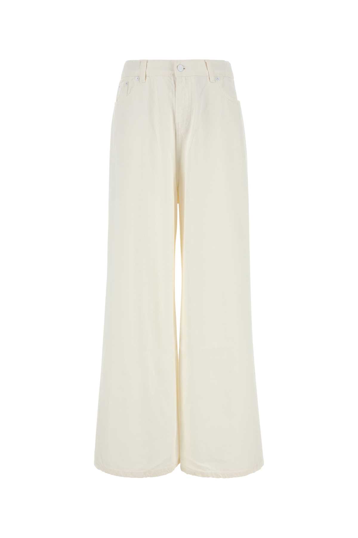 White denim Paloma wide-leg pant 323066436643 (Lois Jeans / ジーンズ ) | Lois Jeans (ロイス ジーンズ)