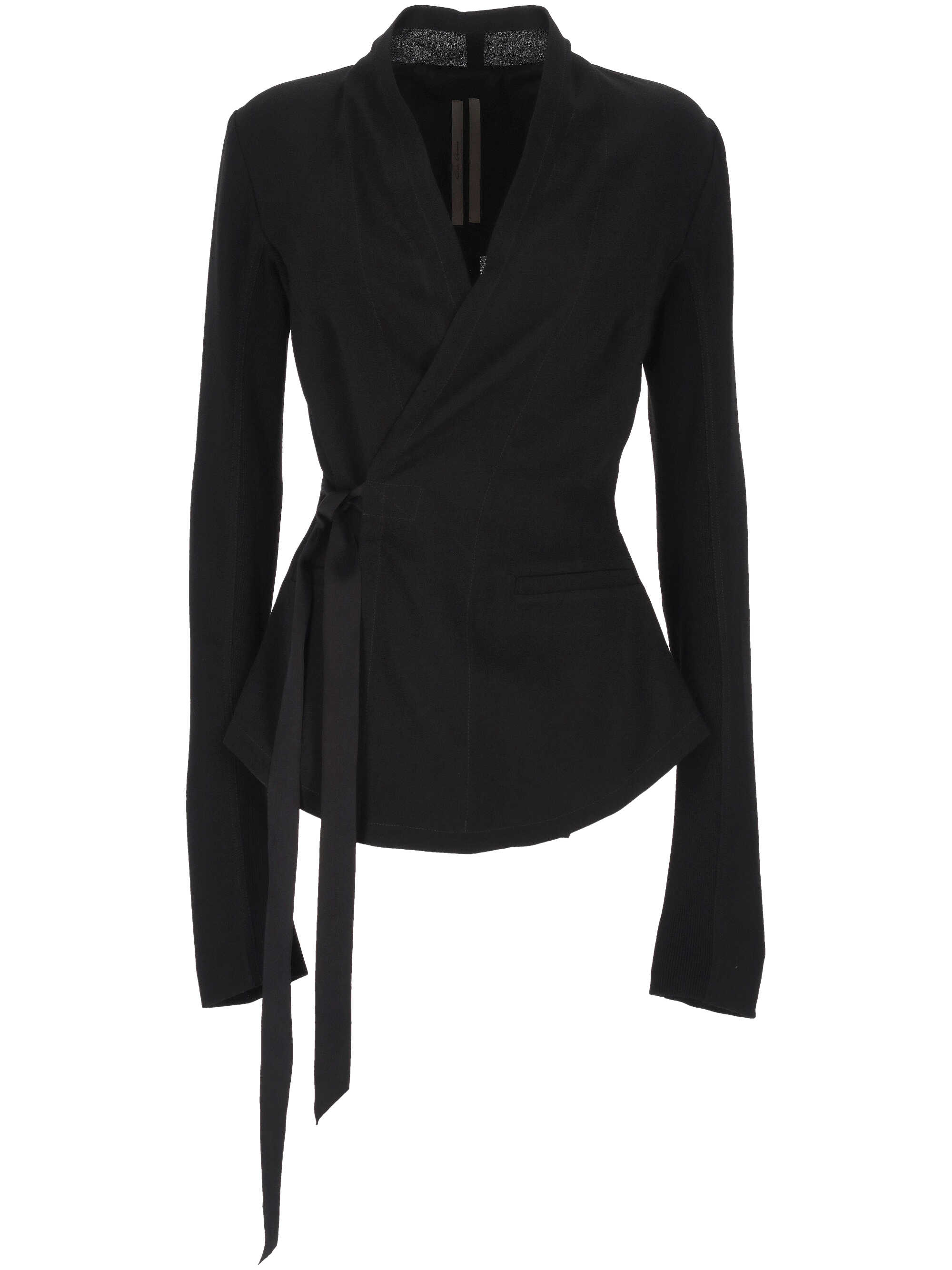 Rick Owens Jackets Black RP02E4707WA09 (Rick Owens / ブレザー・ジャケット ) | Rick Owens (リック オウエンス)