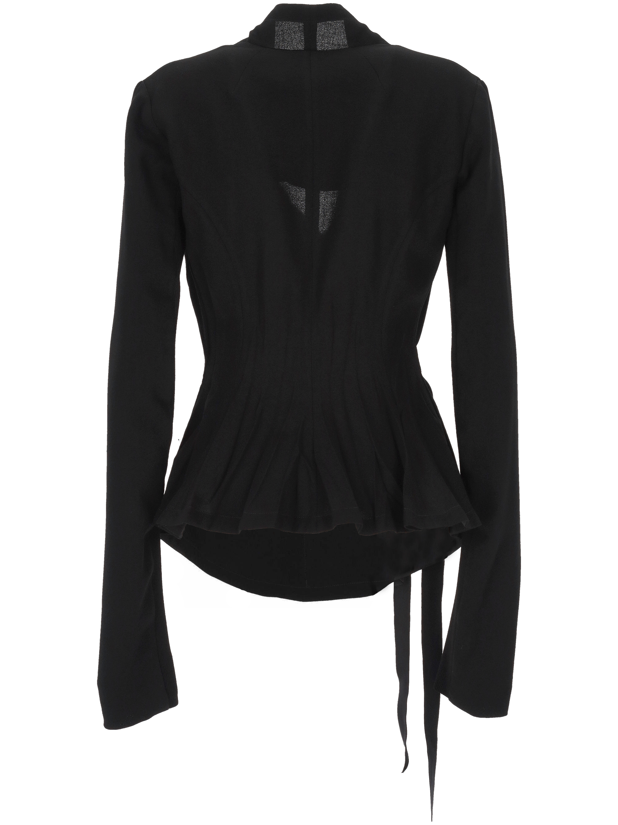 Rick Owens Jackets Black RP02E4707WA09 (Rick Owens / ブレザー・ジャケット ) | Rick Owens (リック オウエンス)(2)