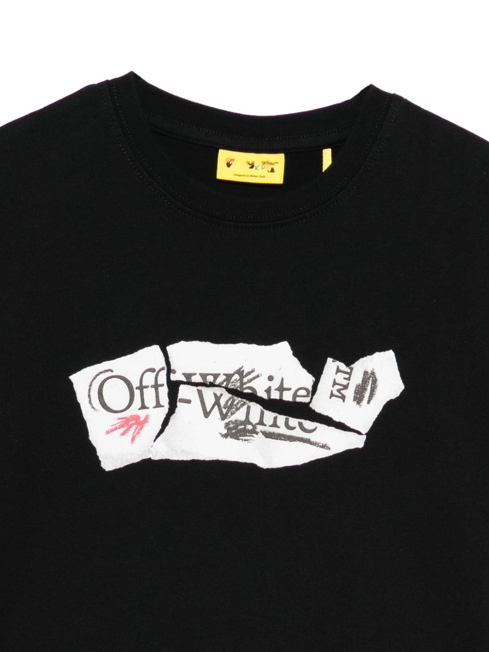 Off White T-shirts and Polos OBAA002F25JER0041001 (Off-White / Tシャツ・カットソー ) | Off-White (オフホワイト)(1)