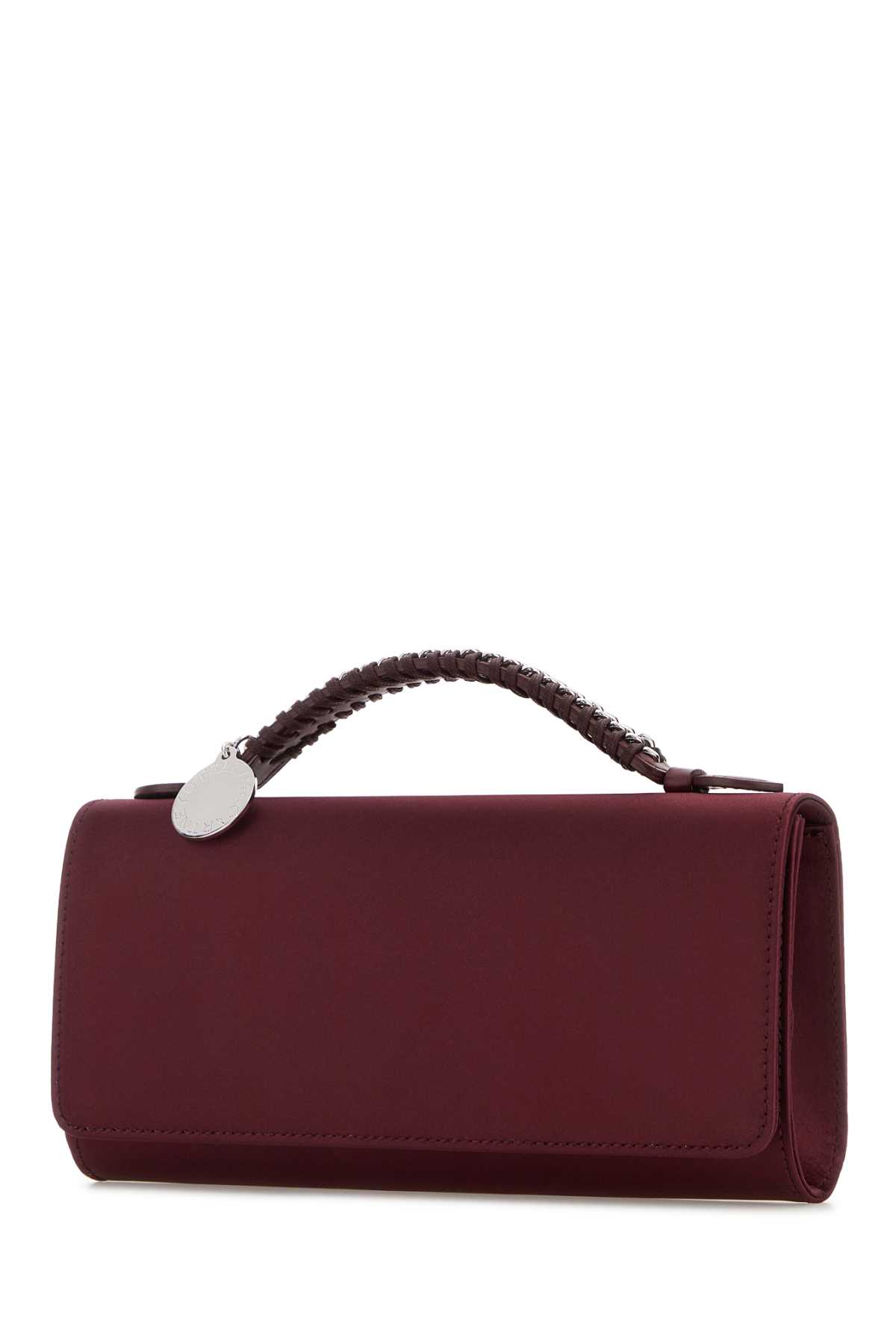 Burgundy satin Falabella handbag 7B0154WP06366011 (Stella McCartney / ハンドバッグ・ショルダーバッグ ) | Stella McCartney (ステラ マッカートニー)(1)