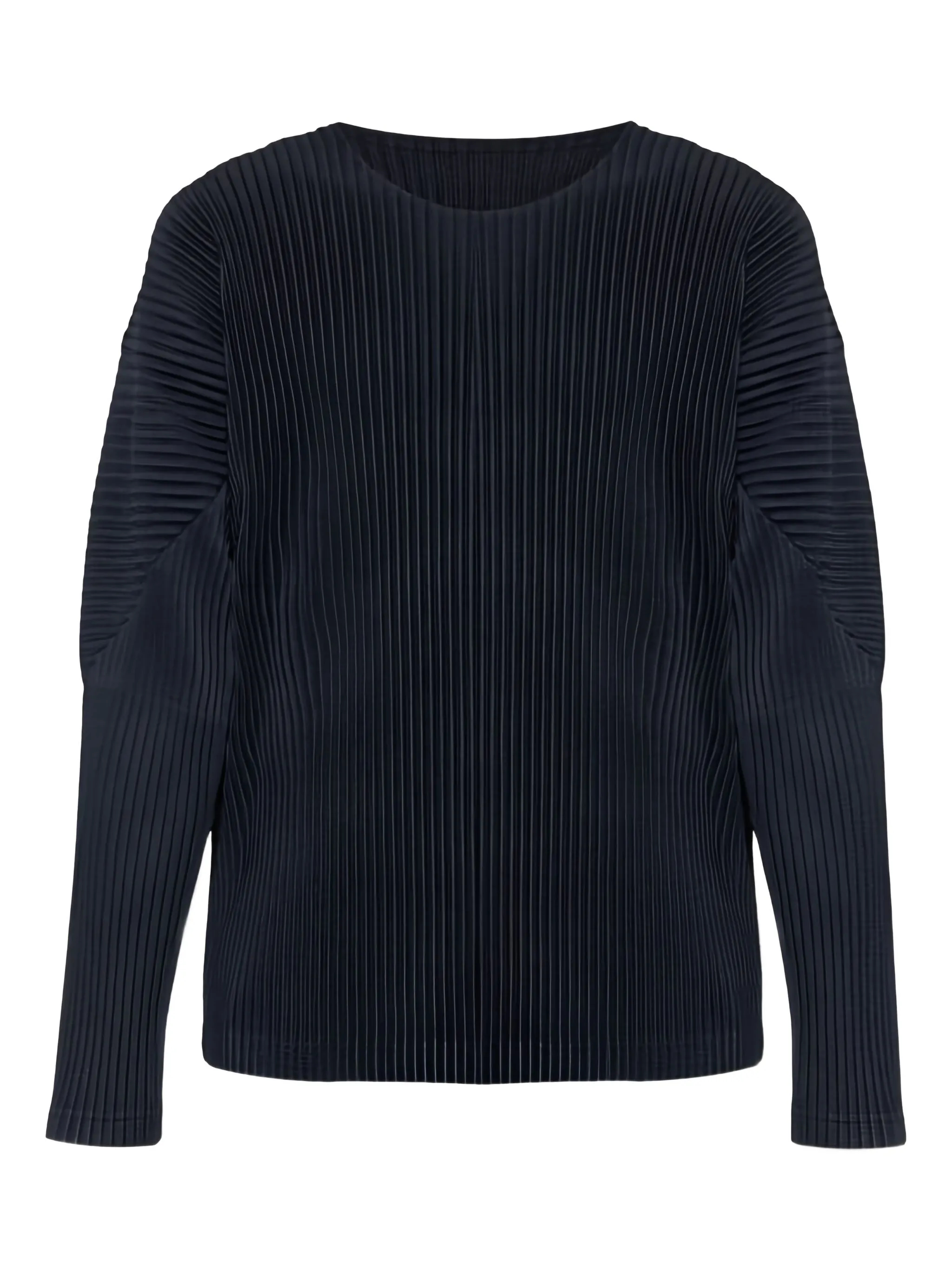 Issey Miyake T-shirts and Polos Navy HP59JK52175 (ISSEY MIYAKE / Tシャツ・カットソー ) | ISSEY MIYAKE (イッセイ ミヤケ)