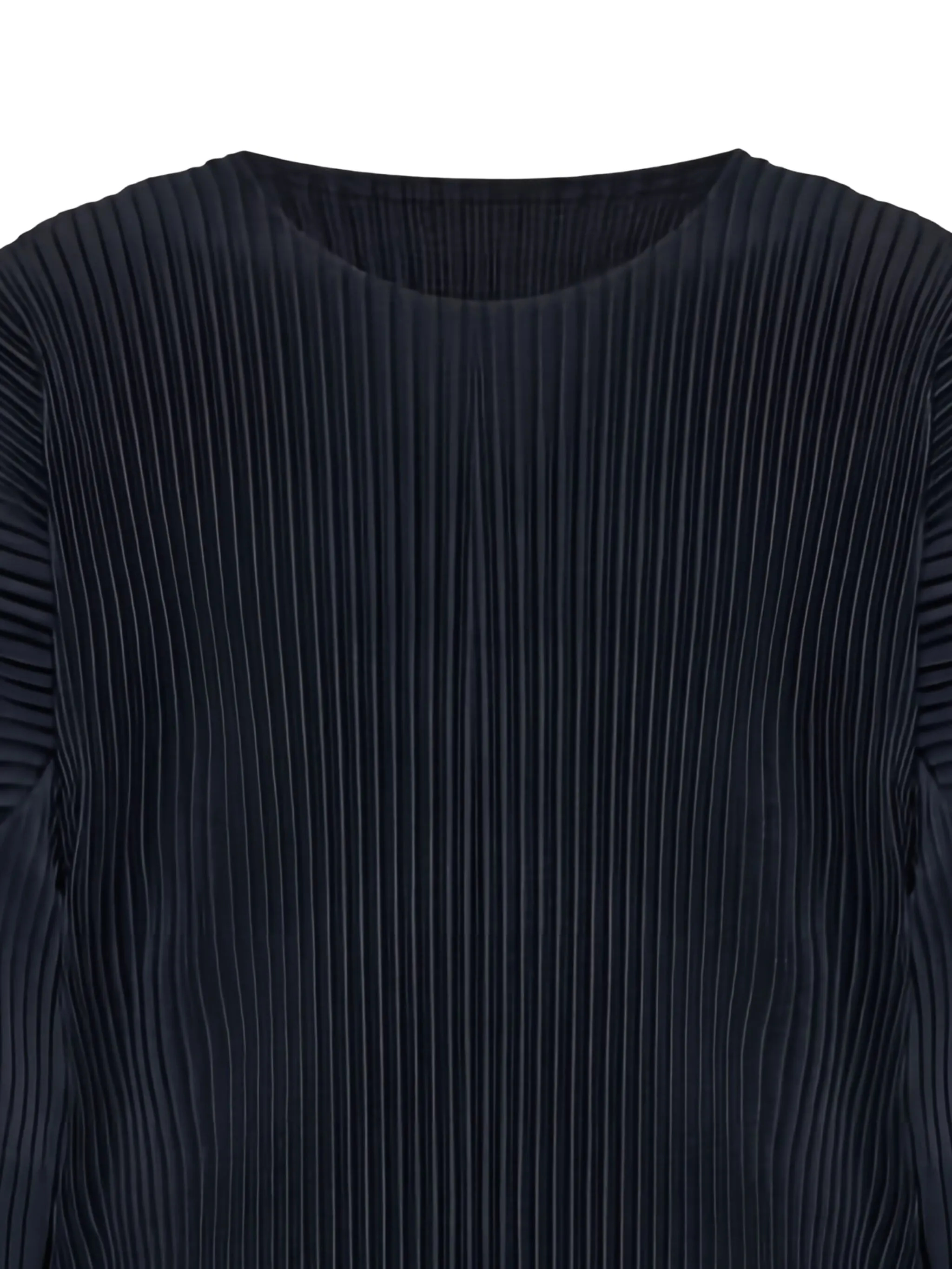 Issey Miyake T-shirts and Polos Navy HP59JK52175 (ISSEY MIYAKE / Tシャツ・カットソー ) | ISSEY MIYAKE (イッセイ ミヤケ)(1)