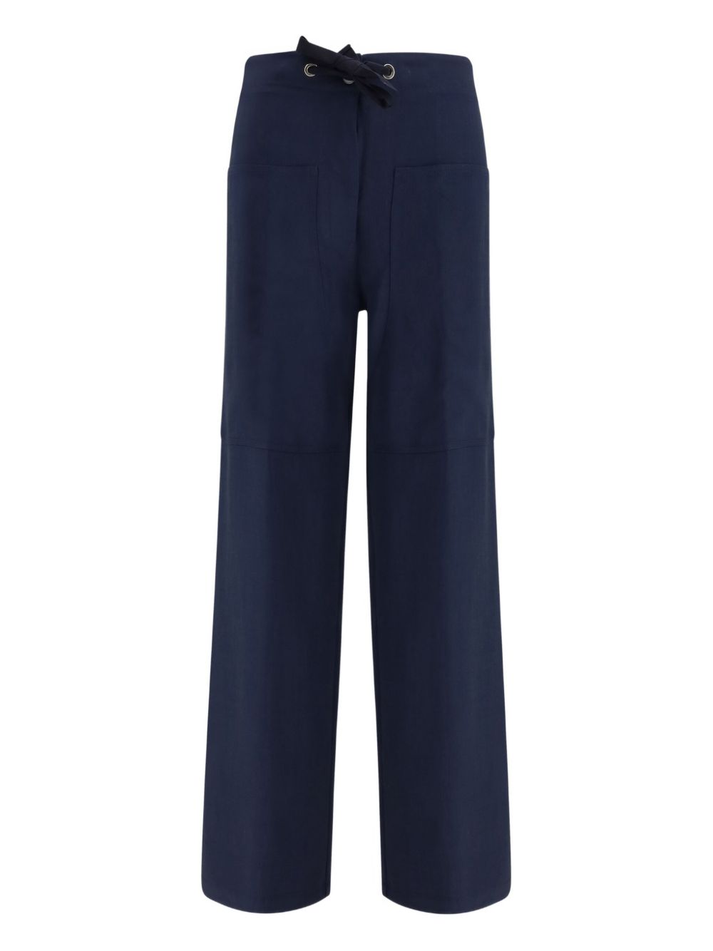 Forte Forte Trousers Blue 14330NOTTE (forte_forte / パンツ ) | forte_forte (フォルテ フォルテ)