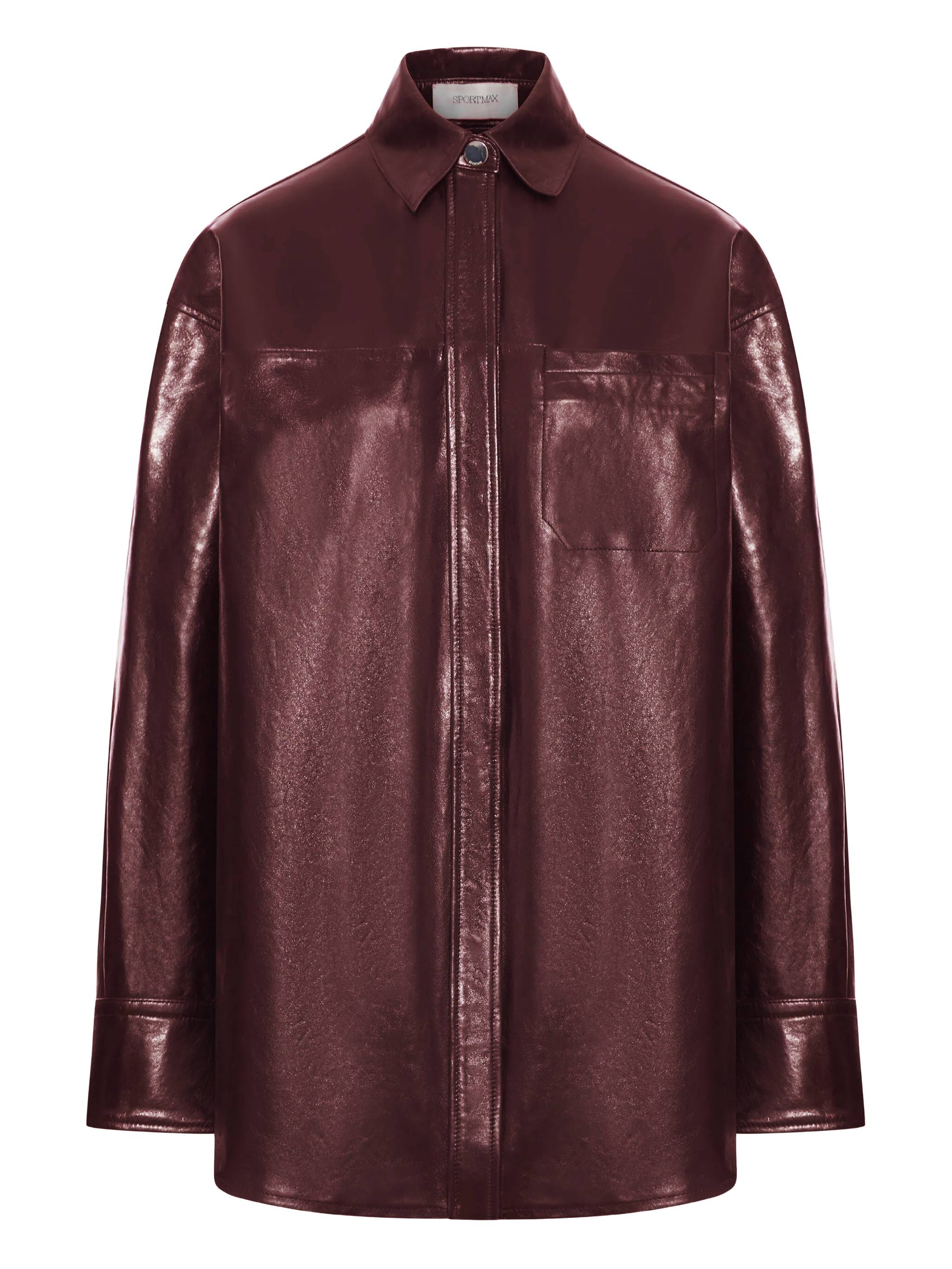 MAX MARA SPORTMAX Jackets Bordeaux 2522446022600030001 (Sportmax / レザー&ファージャケット・コート ) | Sportmax (スポーツマックス)