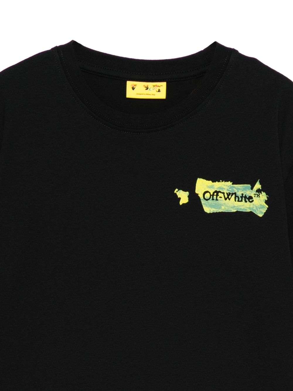 Off White T-shirts and Polos OBAA002F25JER0071059 (Off-White / Tシャツ・カットソー ) | Off-White (オフホワイト)(1)