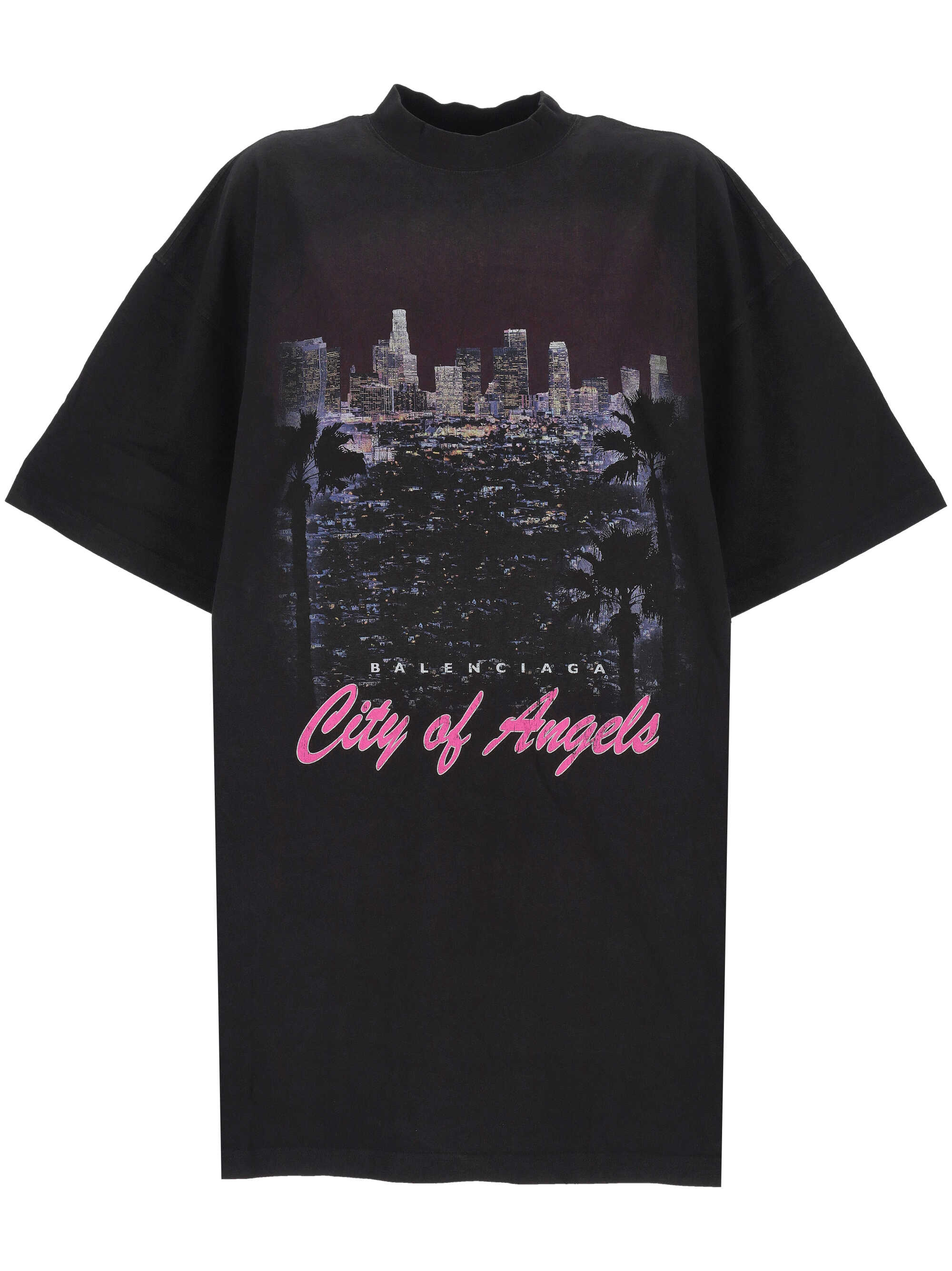 Balenciaga T-shirts and Polos Black 739037TSVR21041 (Balenciaga / Tシャツ・カットソー ) | Balenciaga (バレンシアガ)