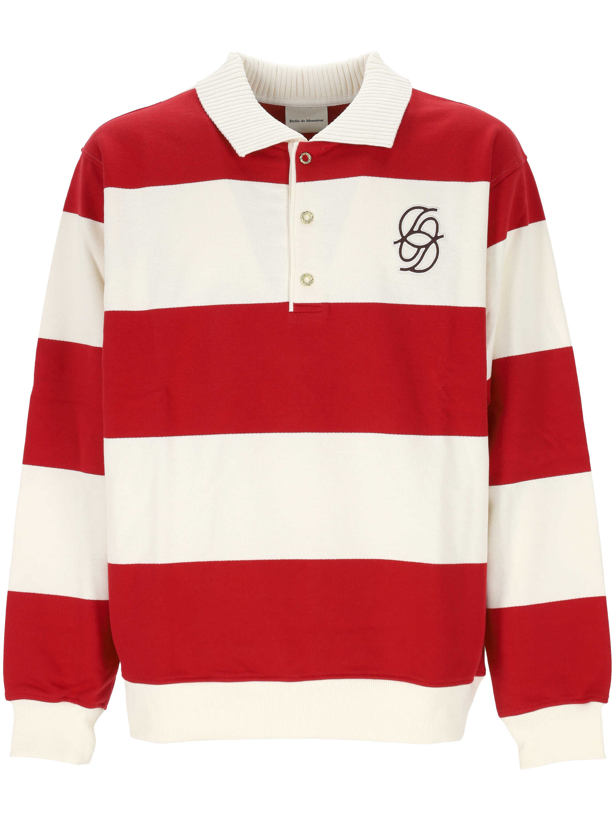 DROLE DE MONSIEUR T-shirts and Polos Red IPL160CO127RD (Drôle De Monsieur / ポロシャツ ) | Drôle De Monsieur (ドロールドムッシュ)